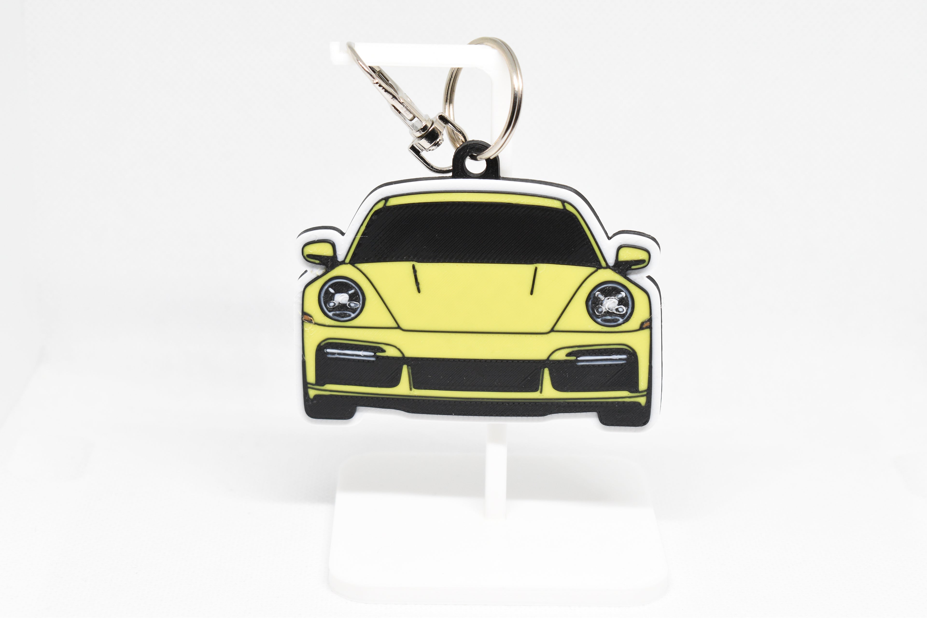 911 Turbo S Mini Car Keychain - Pocket Motors Series - 3D Printed