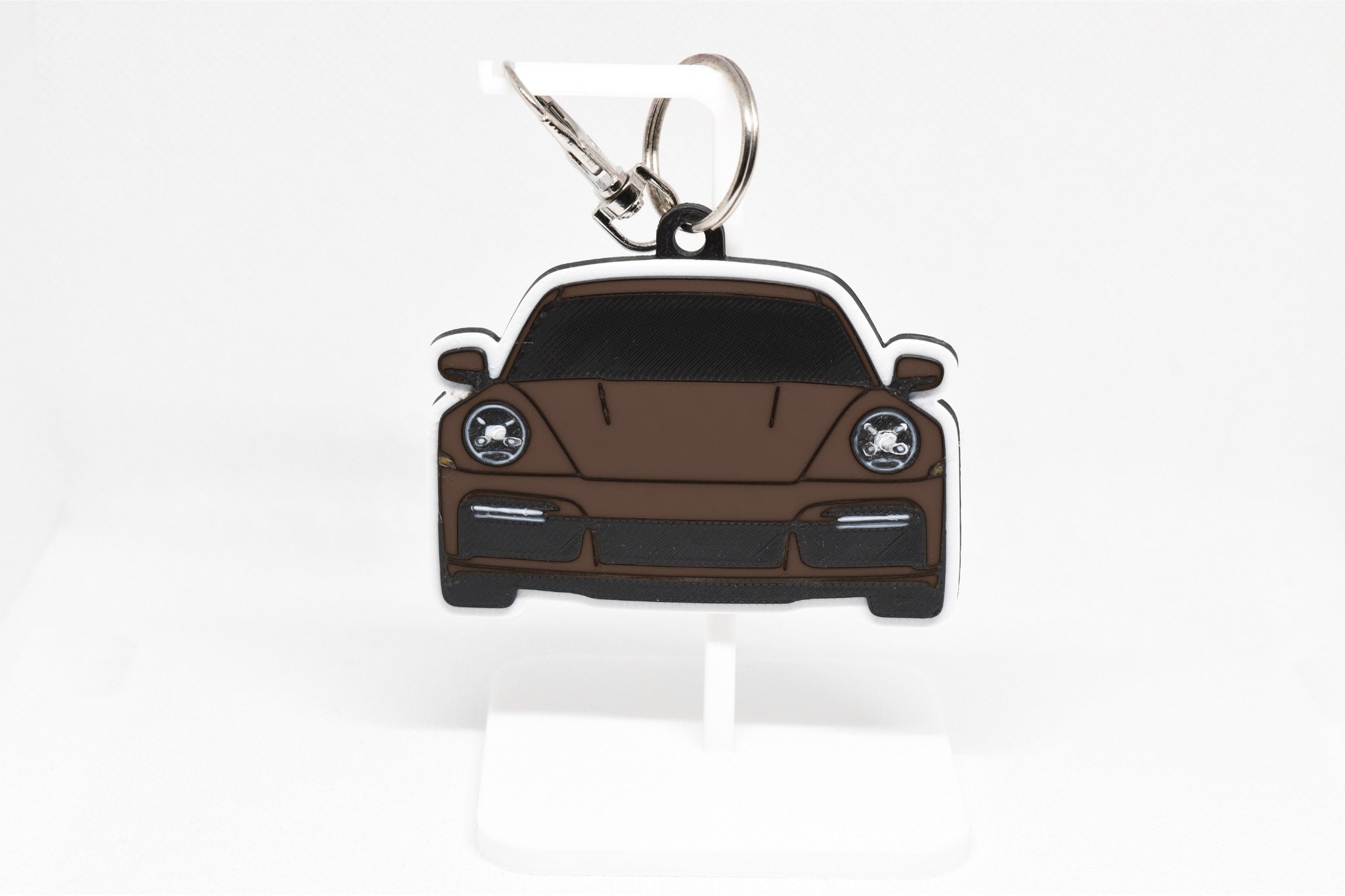 911 Turbo S Mini Car Keychain - Pocket Motors Series - 3D Printed