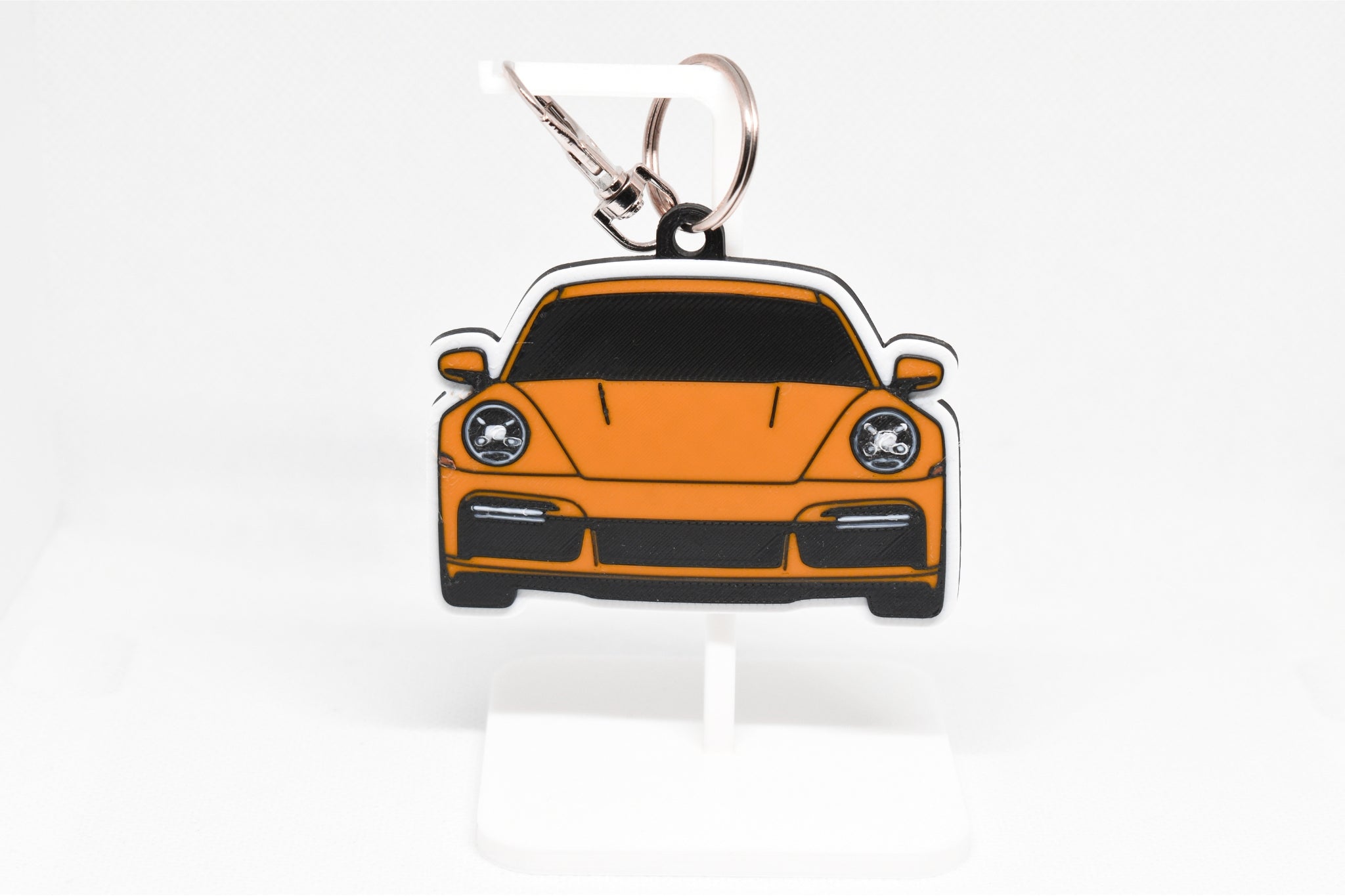 911 Turbo S Mini Car Keychain - Pocket Motors Series - 3D Printed