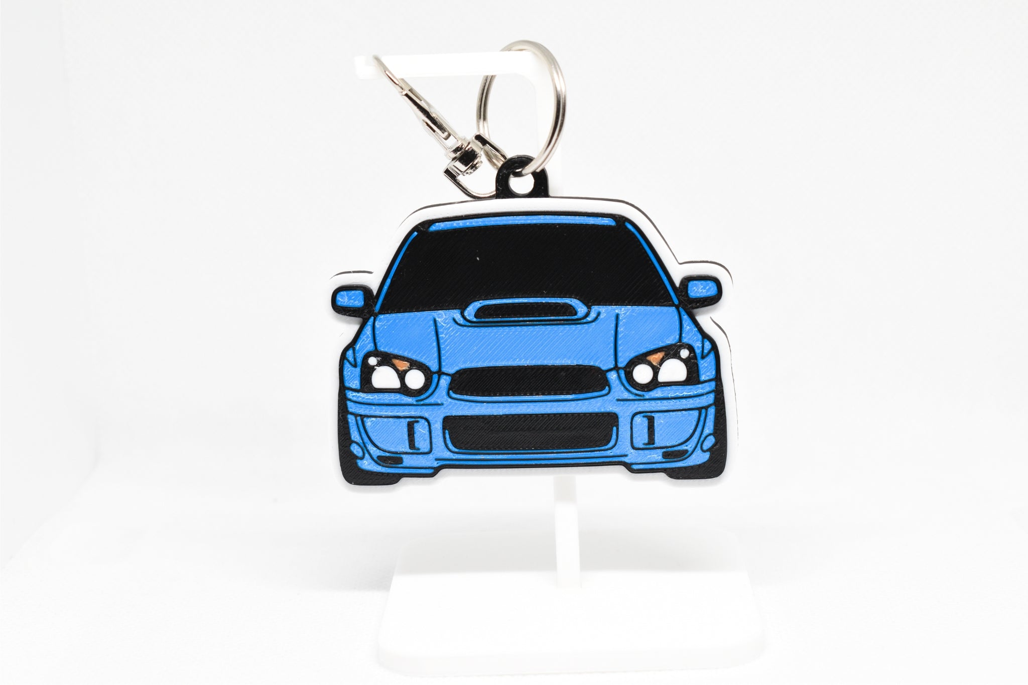 WRX STI Blobeye (GD Chassis) Mini Car Keychain - Pocket Motors Series - 3D Printed