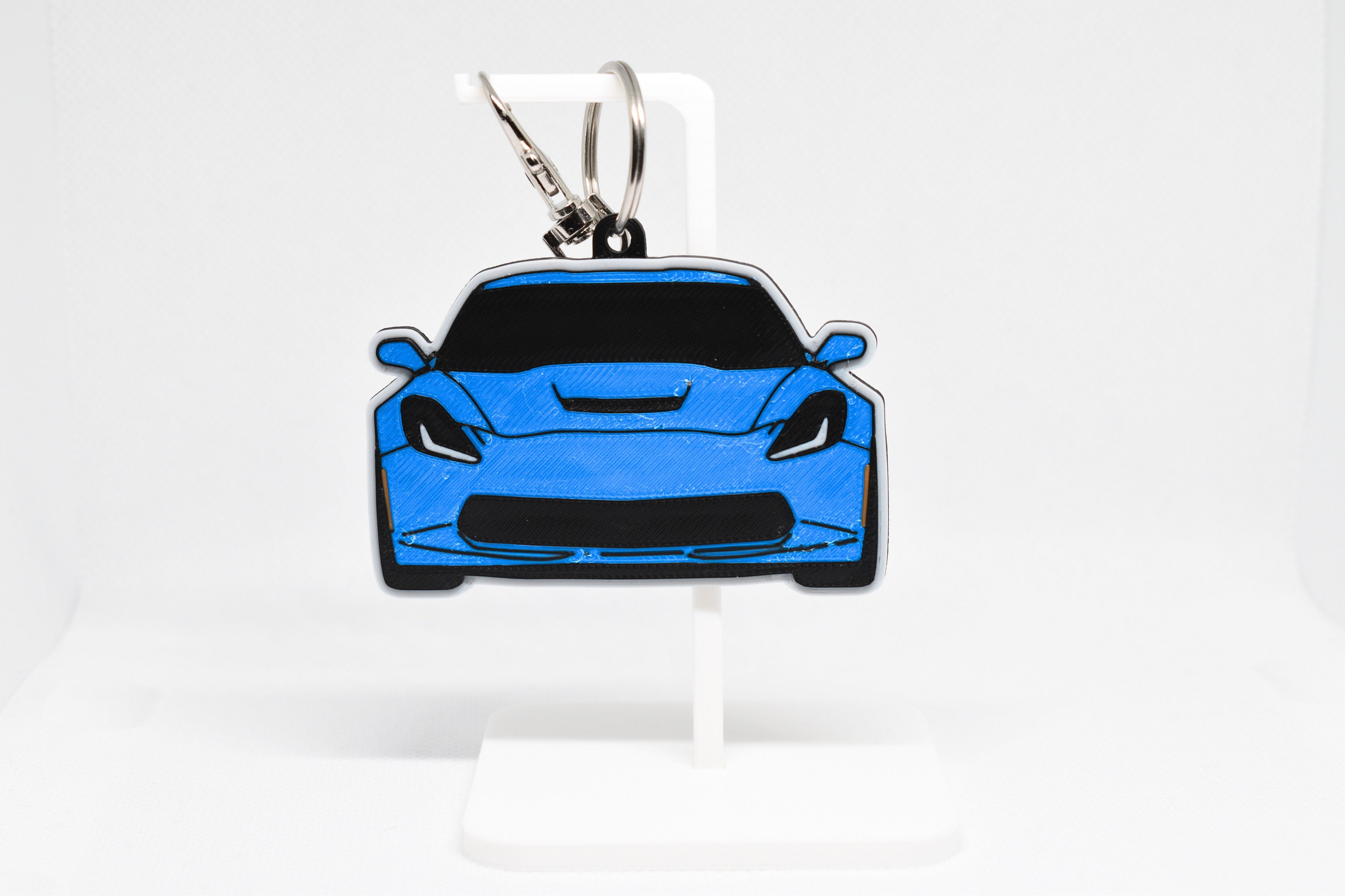 C7 Corvette Mini Car Keychain - Pocket Motors Series - 3D Printed