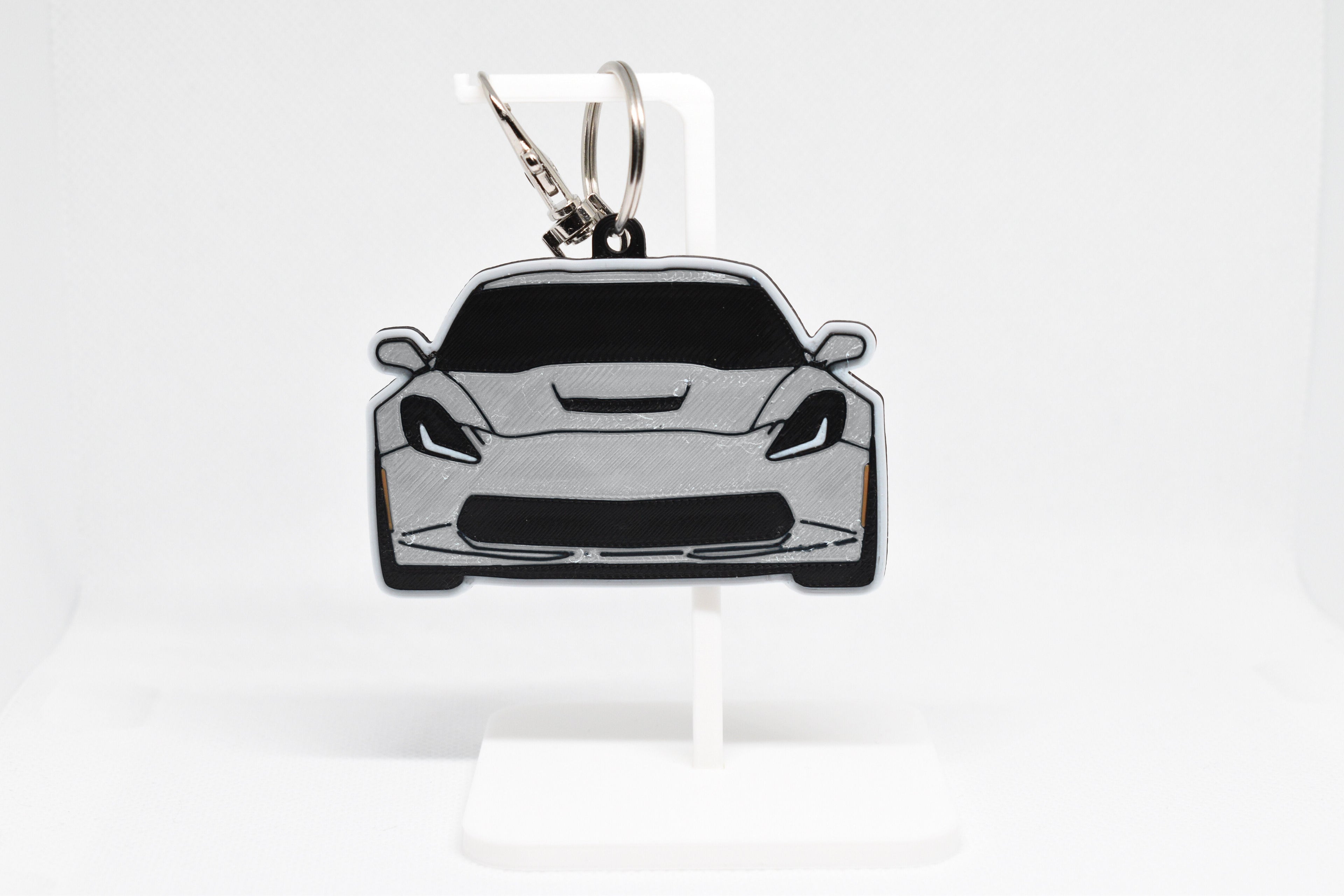 C7 Corvette Mini Car Keychain - Pocket Motors Series - 3D Printed