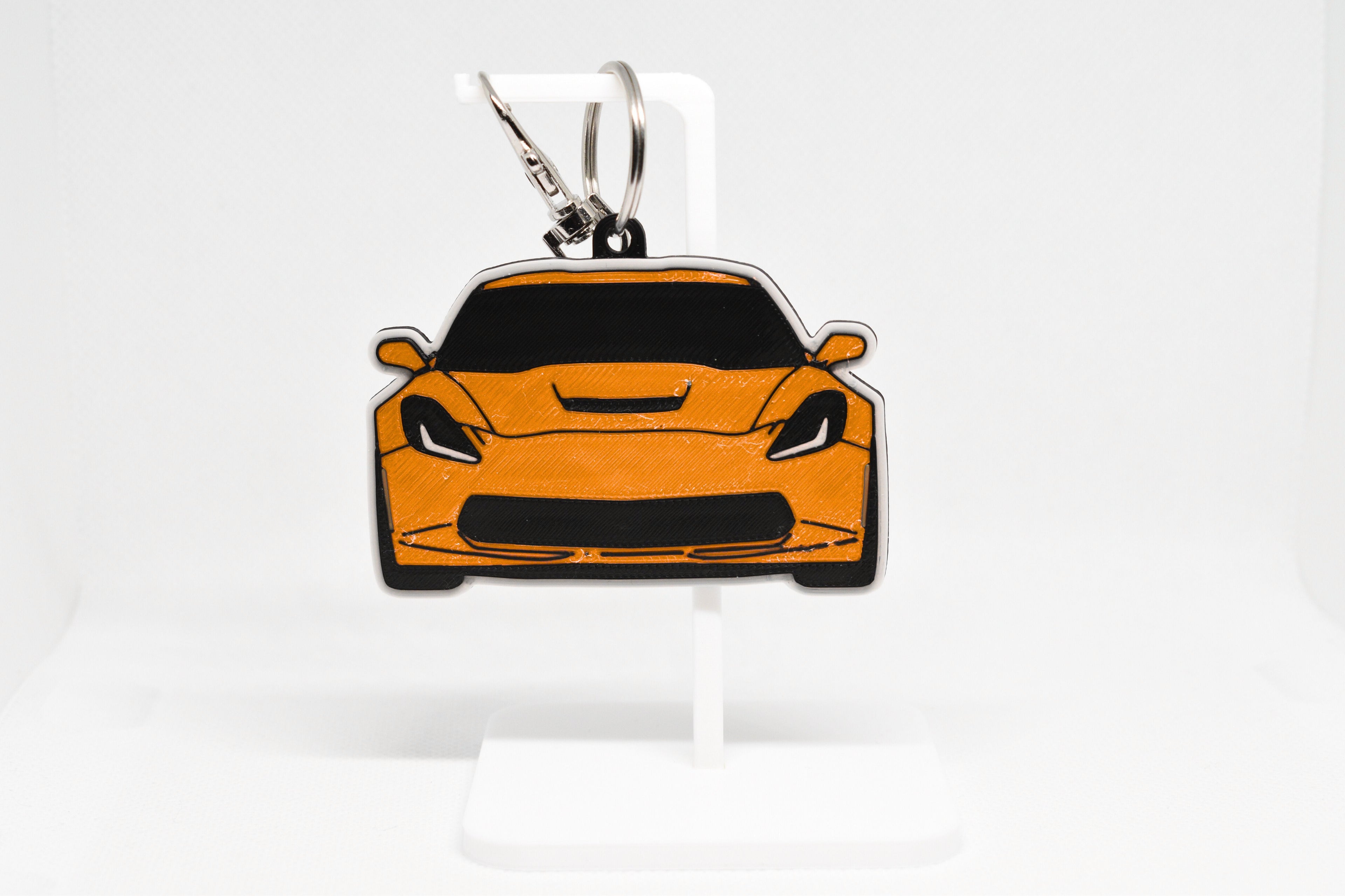 C7 Corvette Mini Car Keychain - Pocket Motors Series - 3D Printed