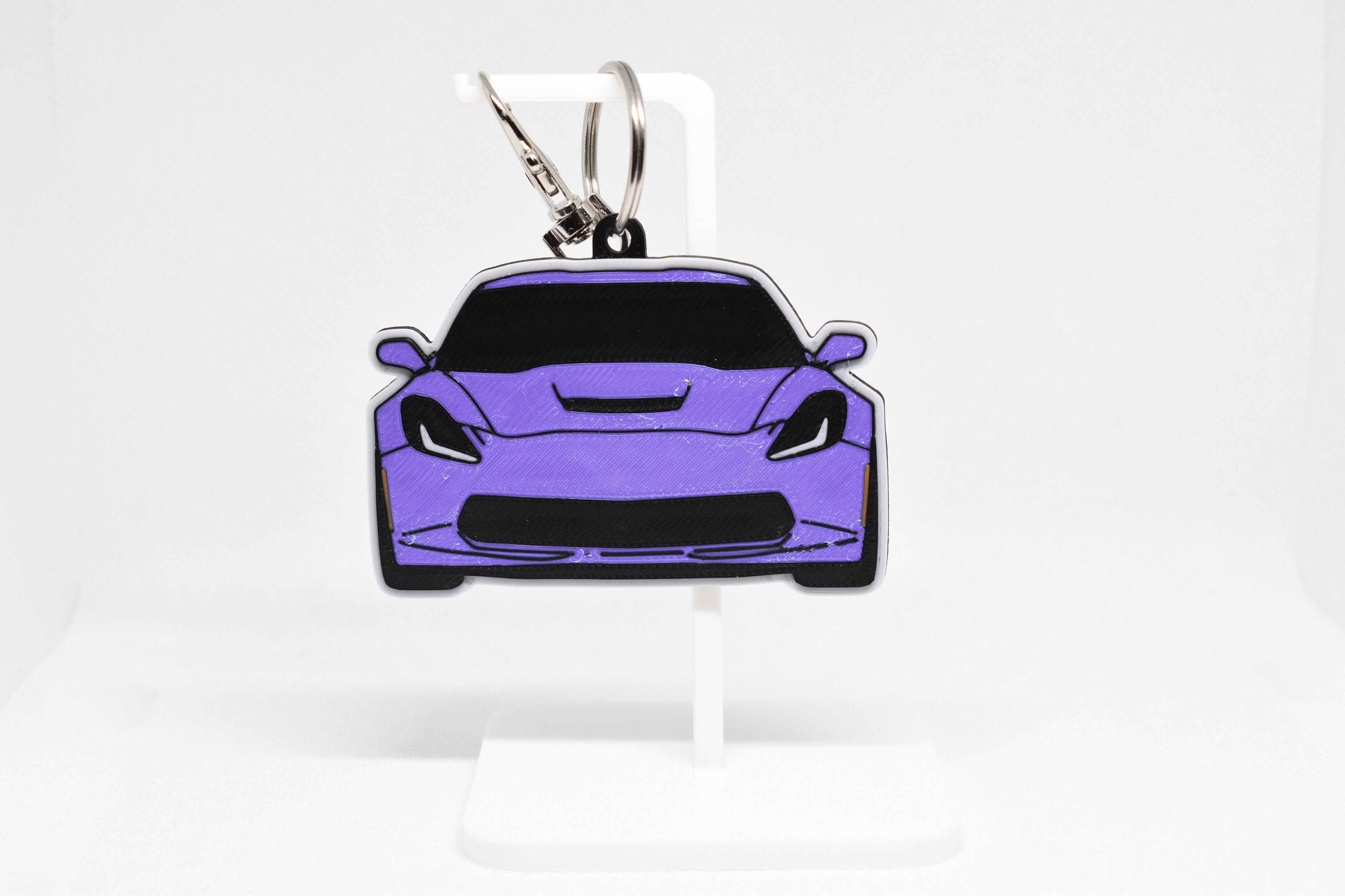 C7 Corvette Mini Car Keychain - Pocket Motors Series - 3D Printed