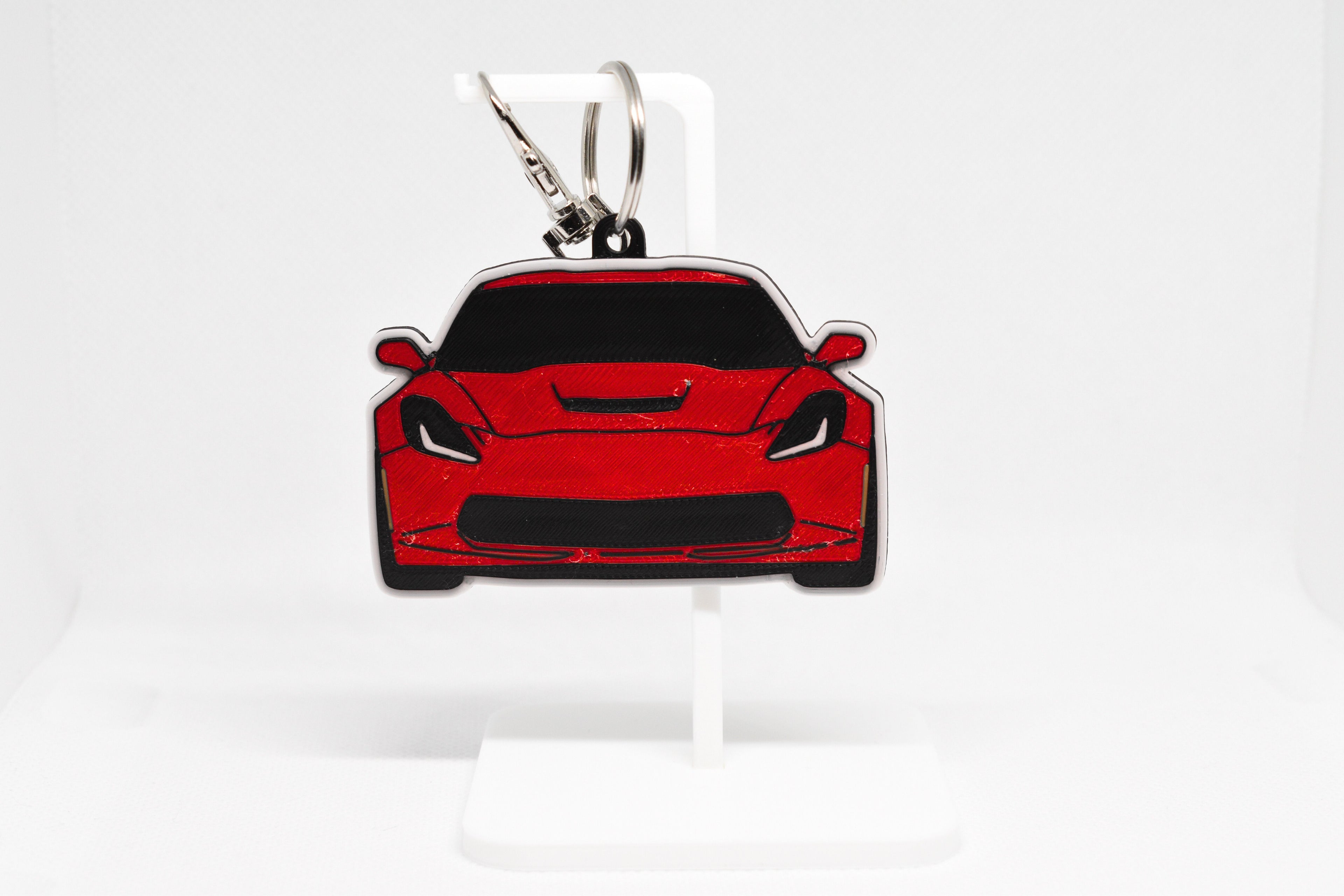 C7 Corvette Mini Car Keychain - Pocket Motors Series - 3D Printed