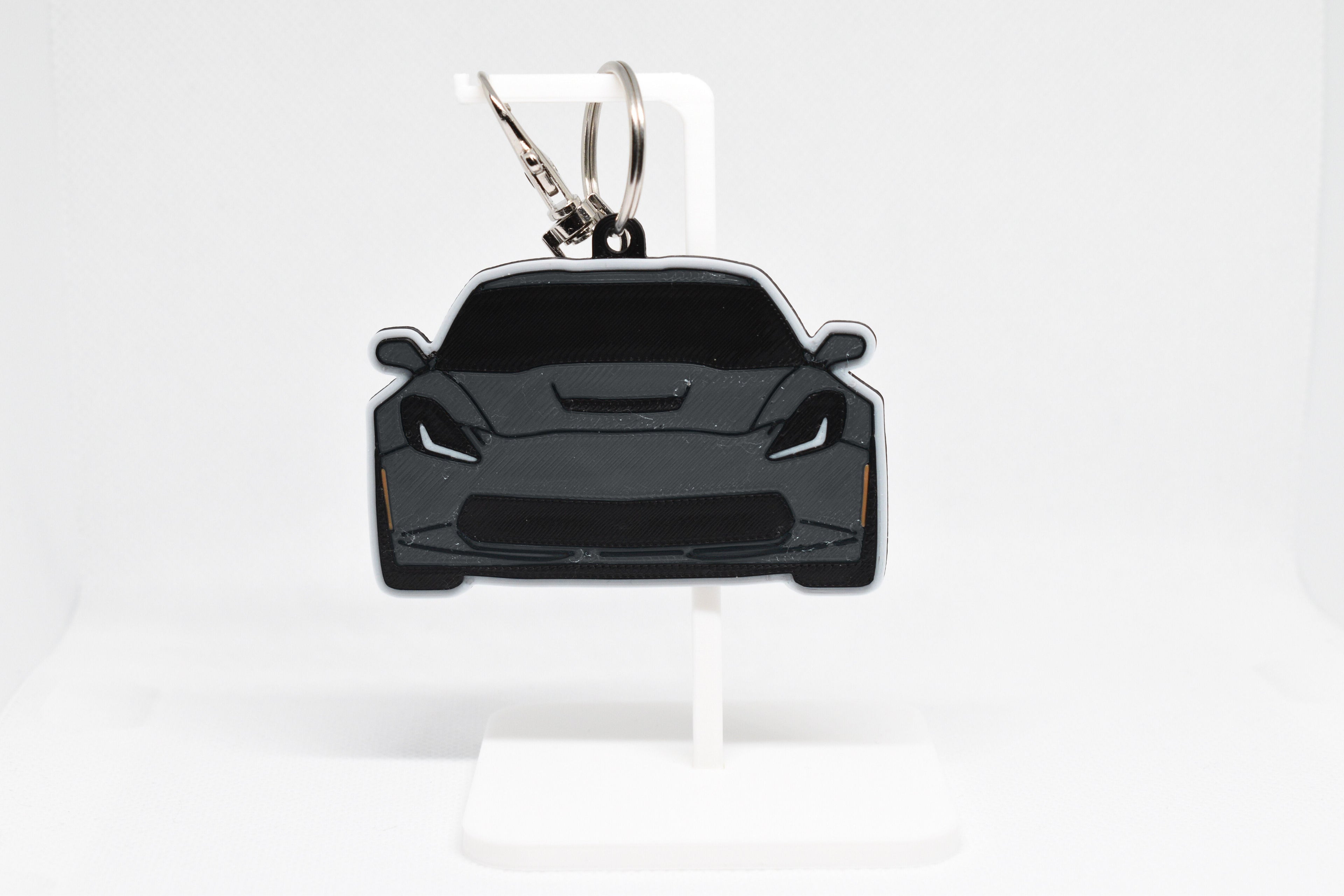 C7 Corvette Mini Car Keychain - Pocket Motors Series - 3D Printed