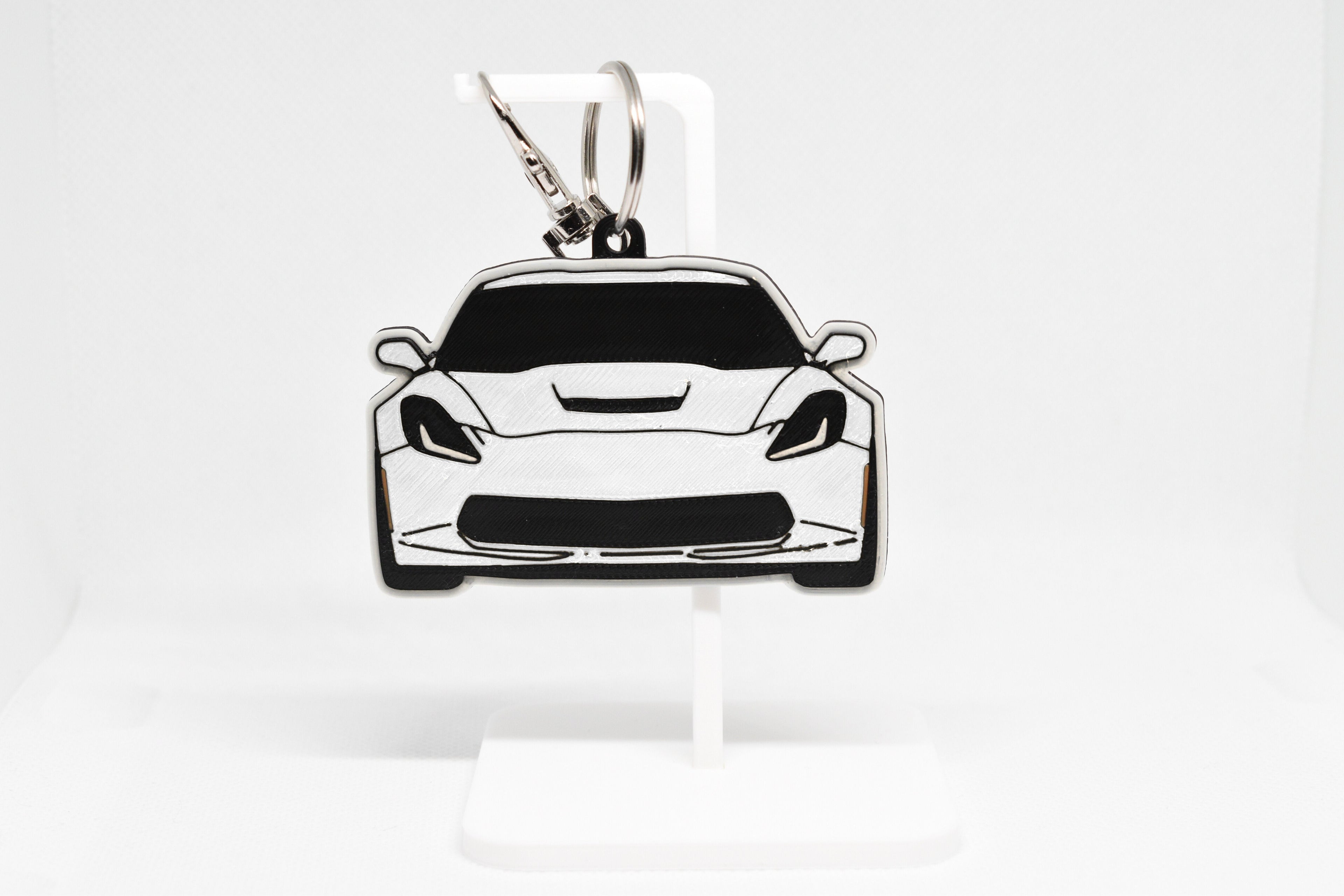 C7 Corvette Mini Car Keychain - Pocket Motors Series - 3D Printed