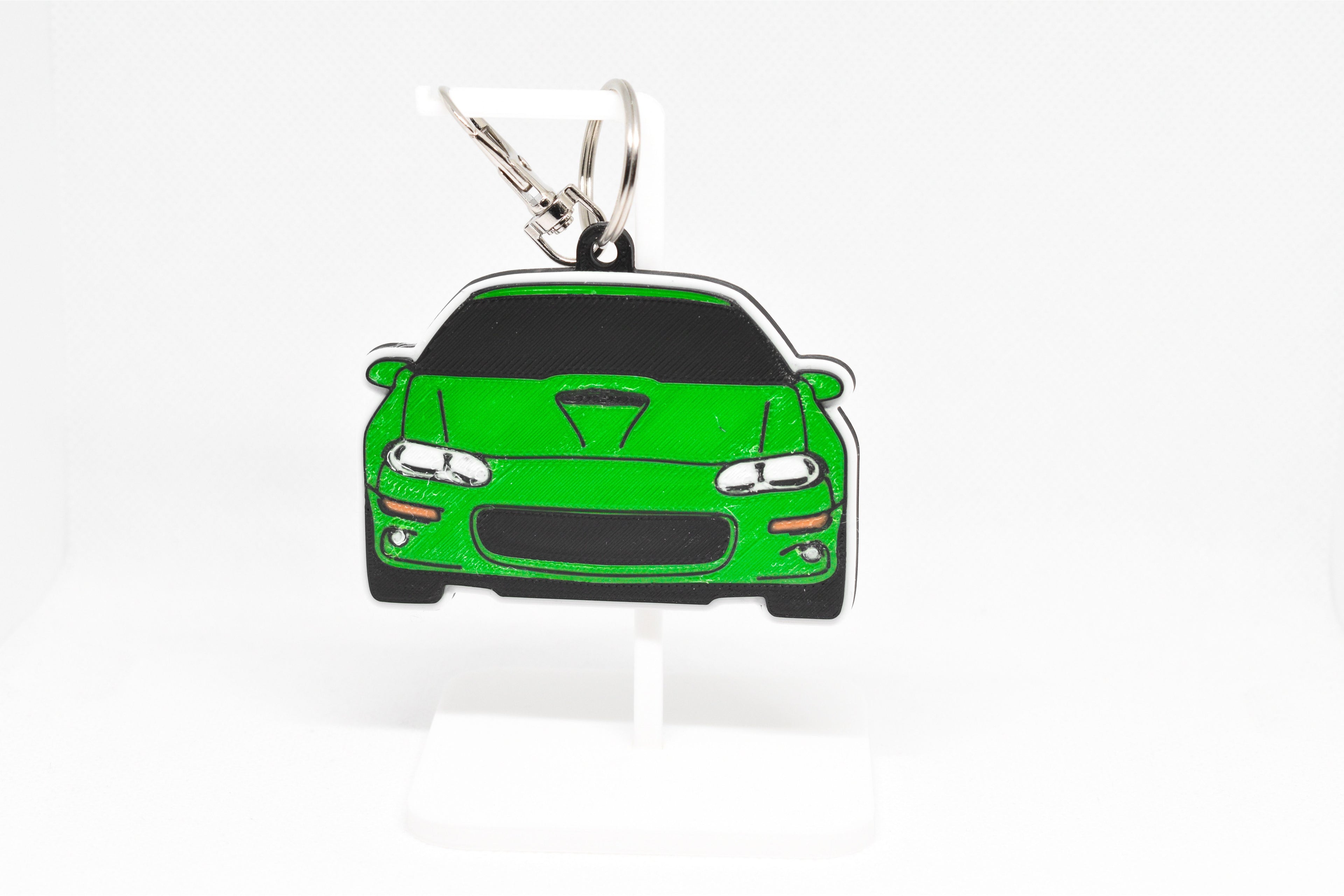 Pocket Motors Series – Camaro Z28 & SS (4th Gen) | Sharp‑Nosed & Street‑Born Mini Ride Keychain
