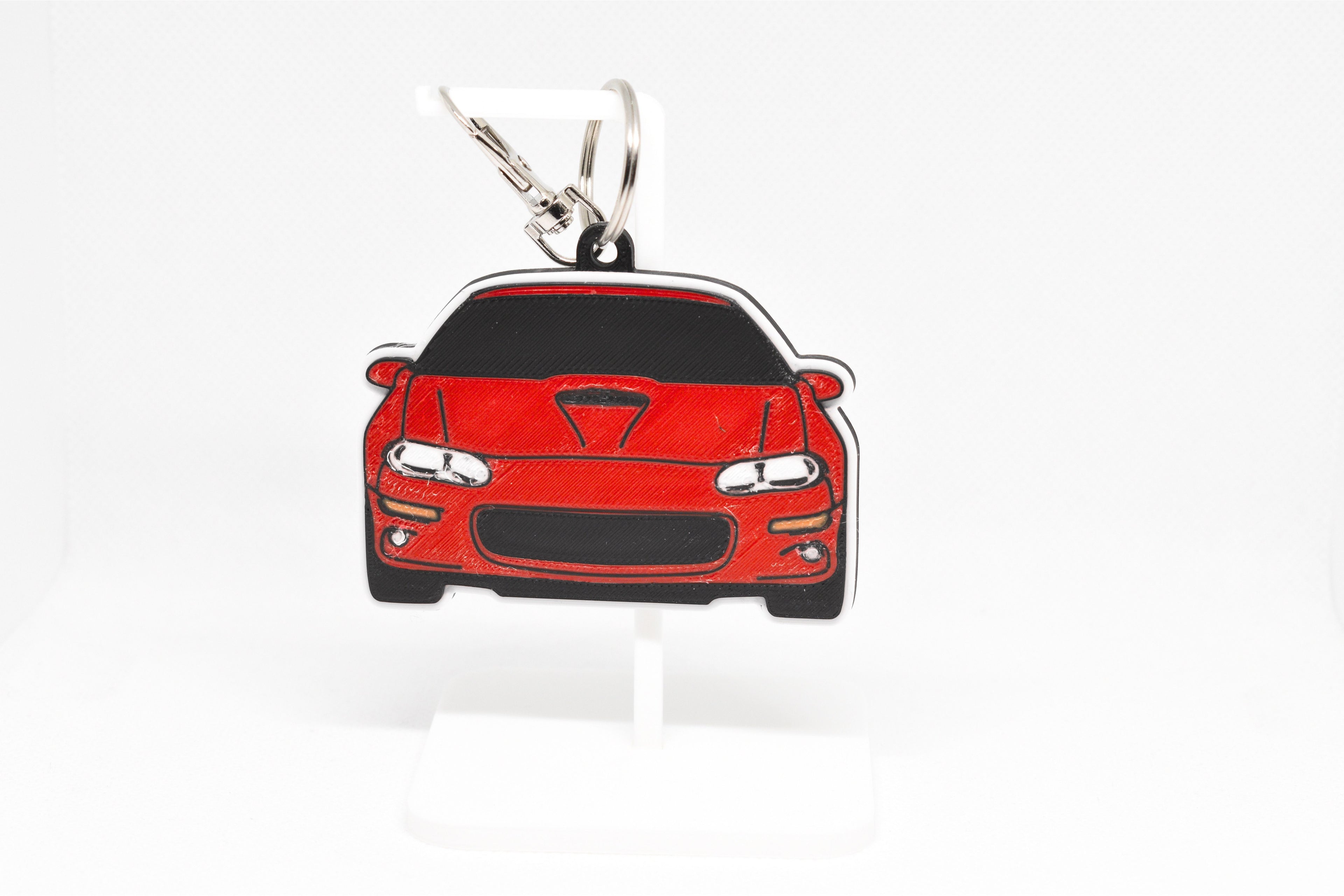Pocket Motors Series – Camaro Z28 & SS (4th Gen) | Sharp‑Nosed & Street‑Born Mini Ride Keychain