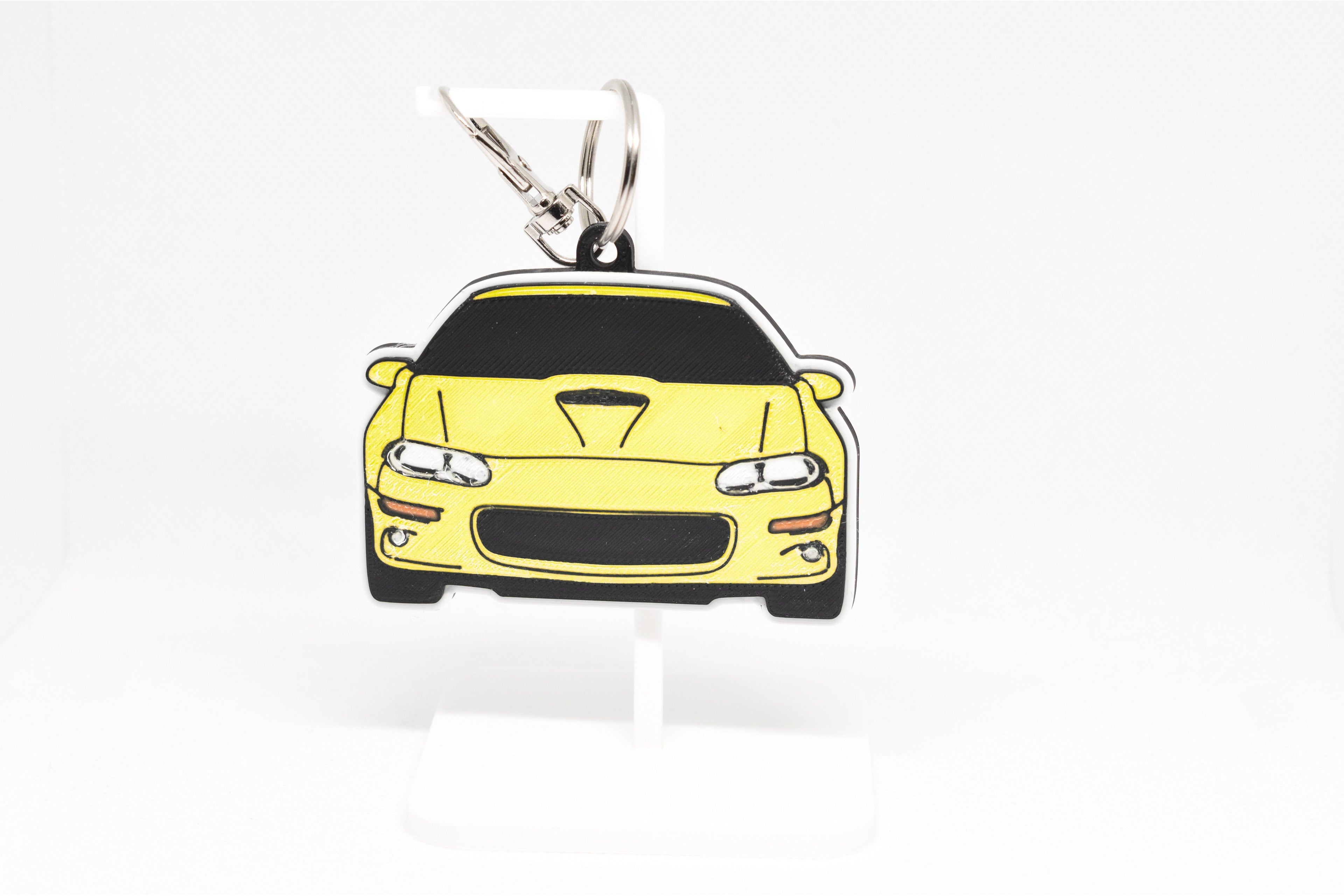 Pocket Motors Series – Camaro Z28 & SS (4th Gen) | Sharp‑Nosed & Street‑Born Mini Ride Keychain