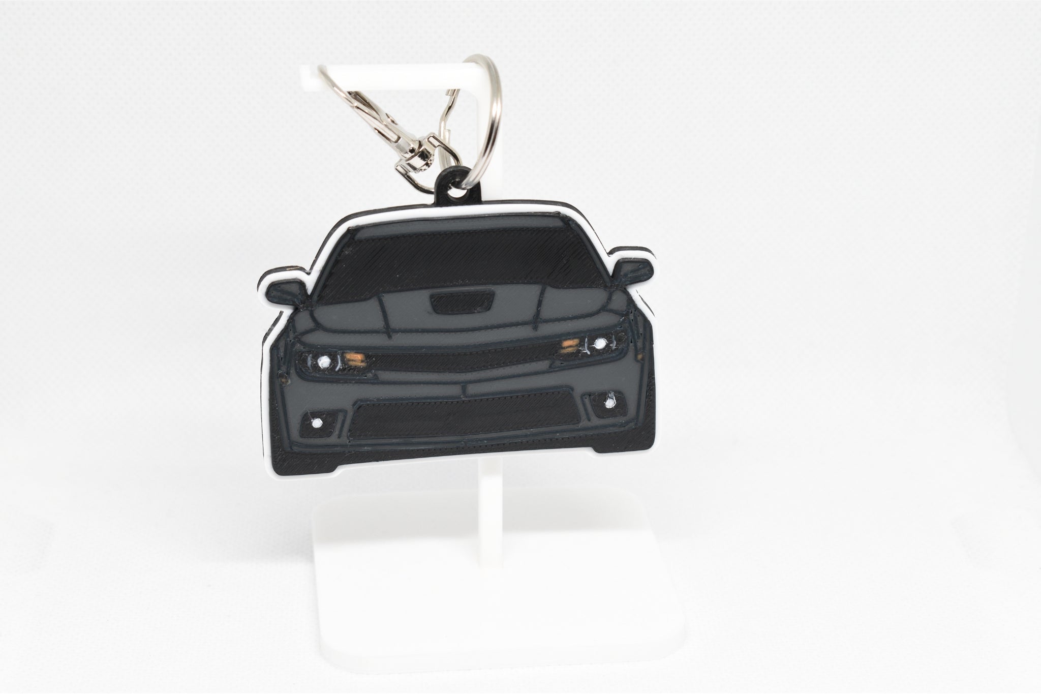 Pocket Motors Series – Camaro SS (5th Gen) | Wide‑Shouldered & Road‑Dominating Mini Ride Keychain