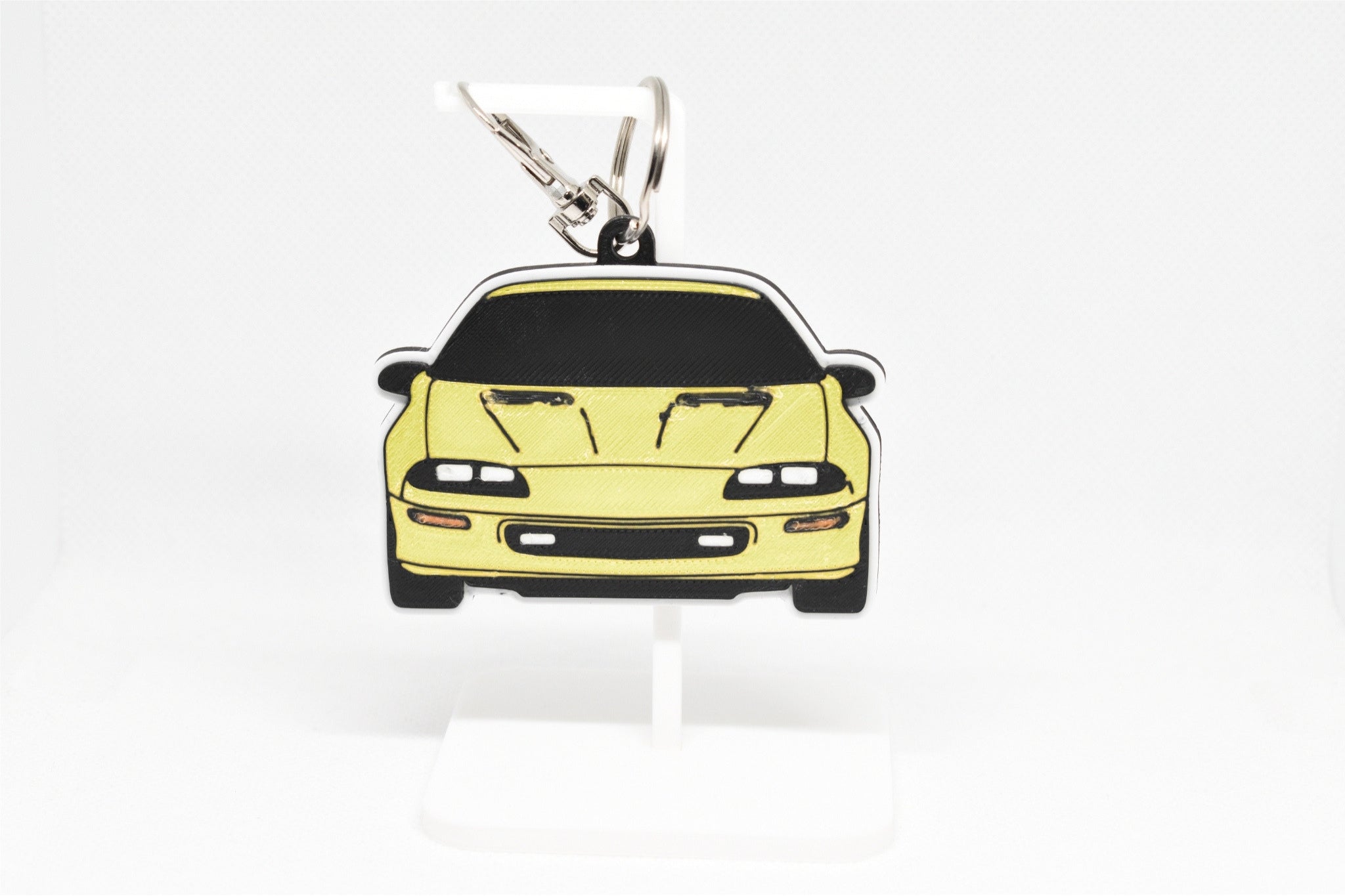 Pocket Motors Series – Camaro Z28 & SS (4th Gen) | Sharp‑Nosed & Street‑Born Mini Ride Keychain