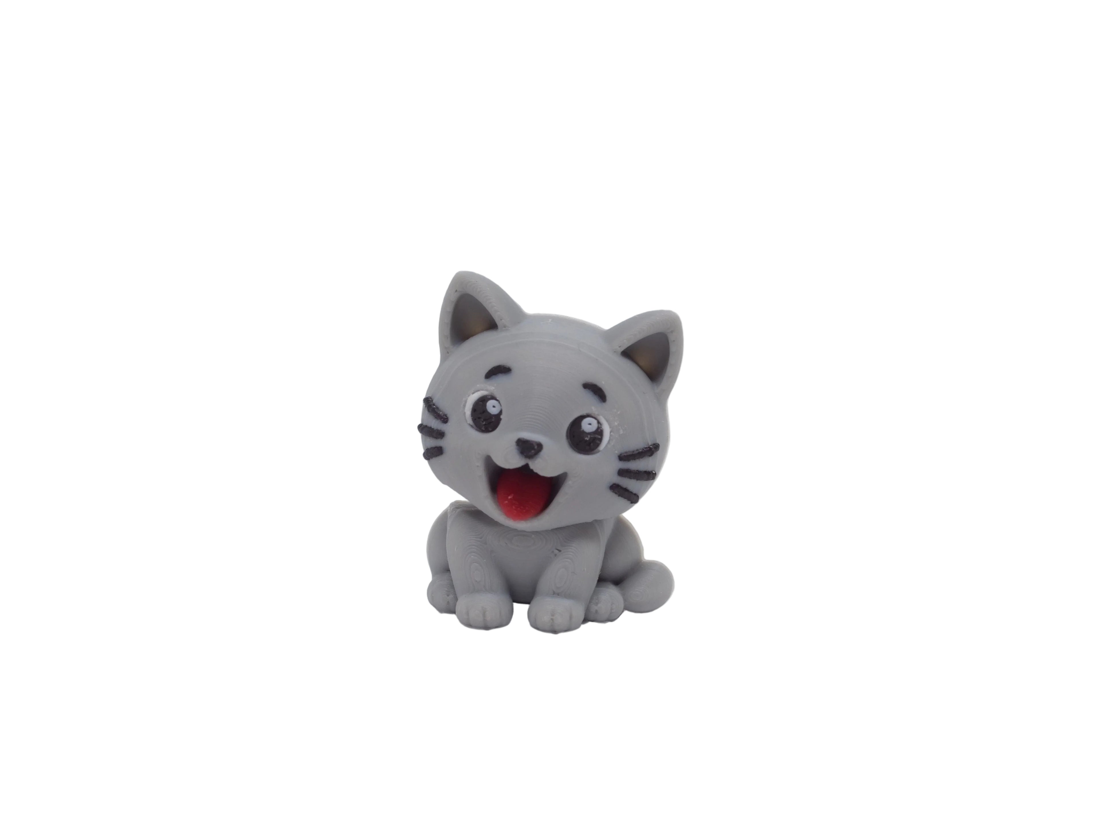 Zibblies Collection – Zibbly Cat | Articulating Collectible Sensory Fidget Toy For Stress Relief & Play