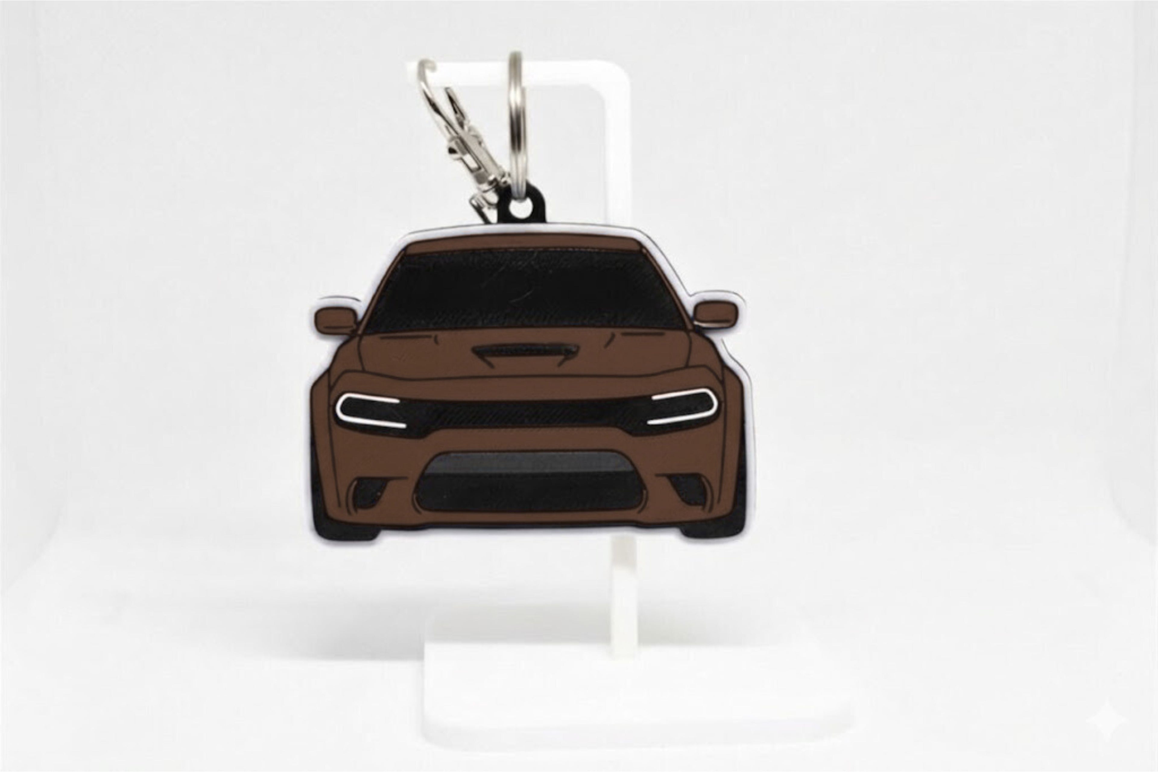 Pocket Motors Series - Charger Hellcat | Dark & Dominant Mini Ride Keychain