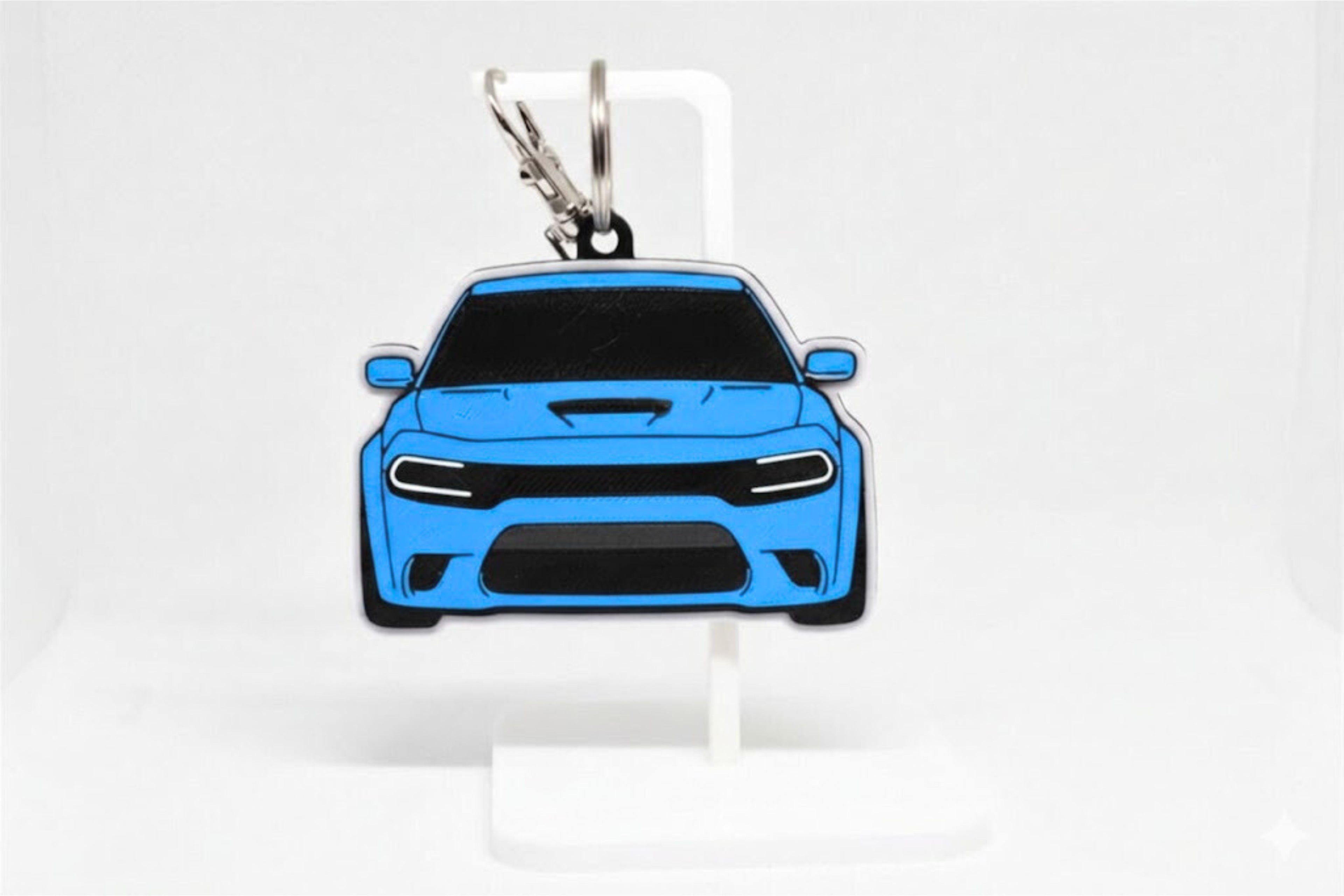 Pocket Motors Series - Charger Hellcat | Dark & Dominant Mini Ride Keychain