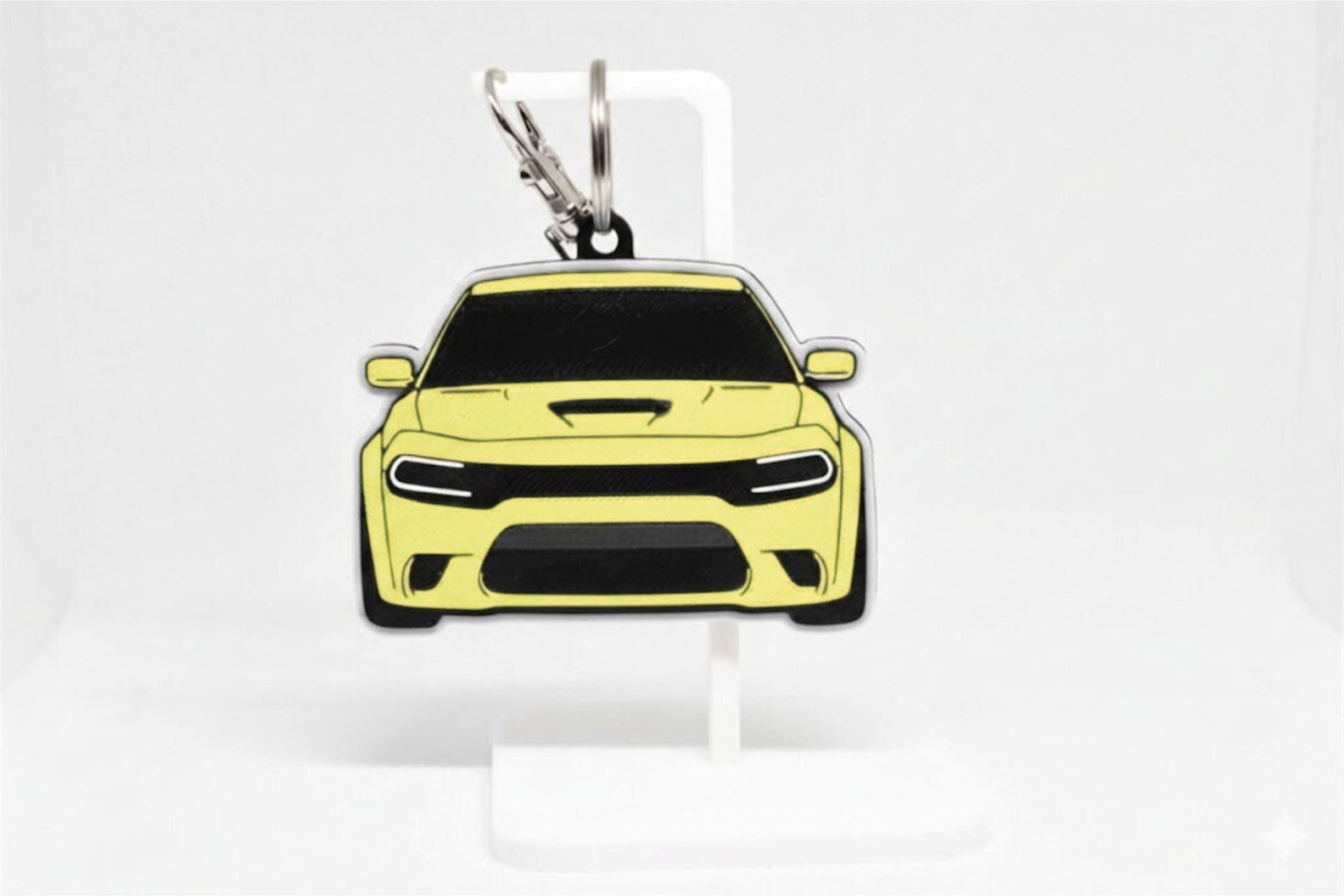 Pocket Motors Series - Charger Hellcat | Dark & Dominant Mini Ride Keychain