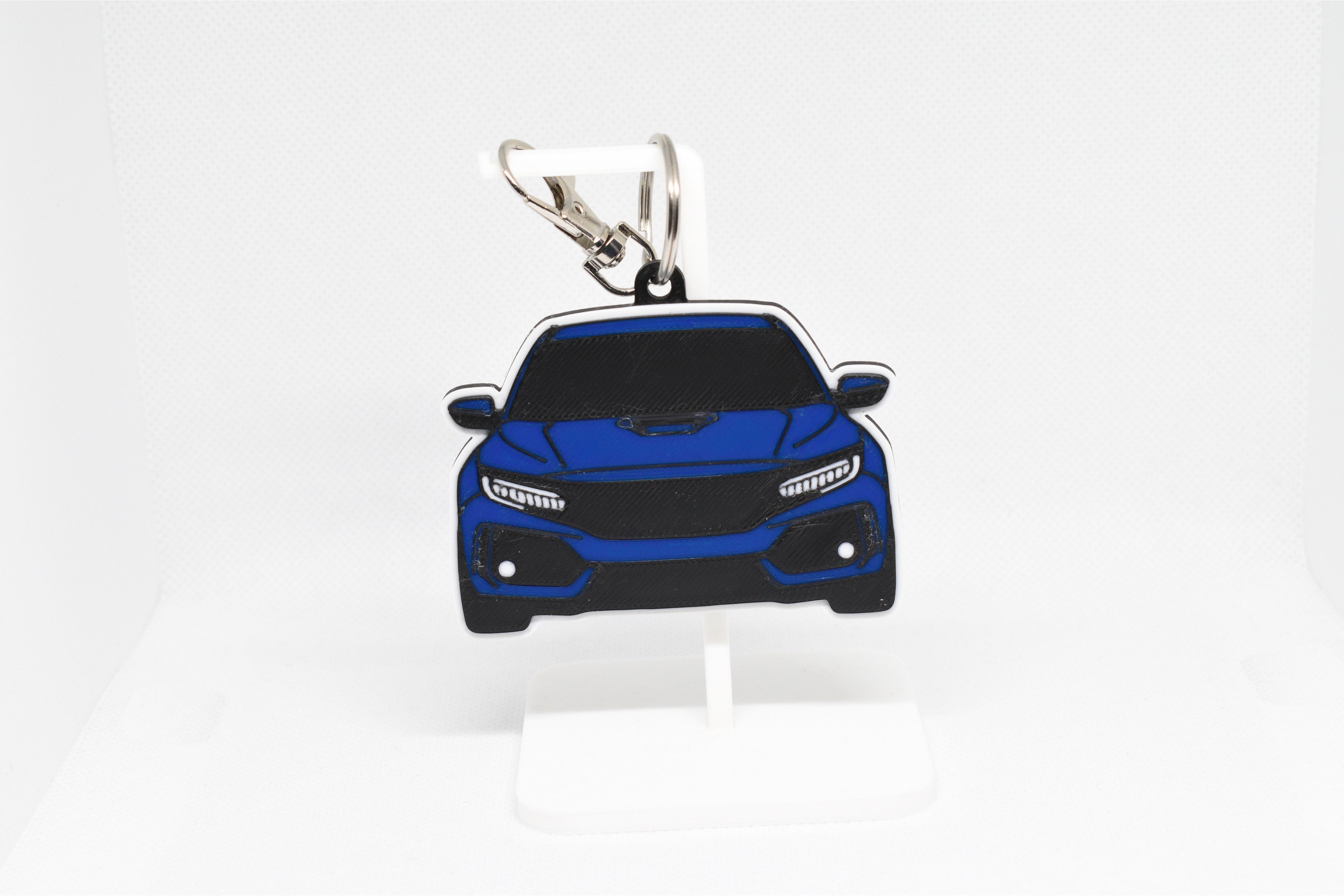Pocket Motors Series – Civic FK8 | Bold & Boost‑Hungry Mini Ride Keychain
