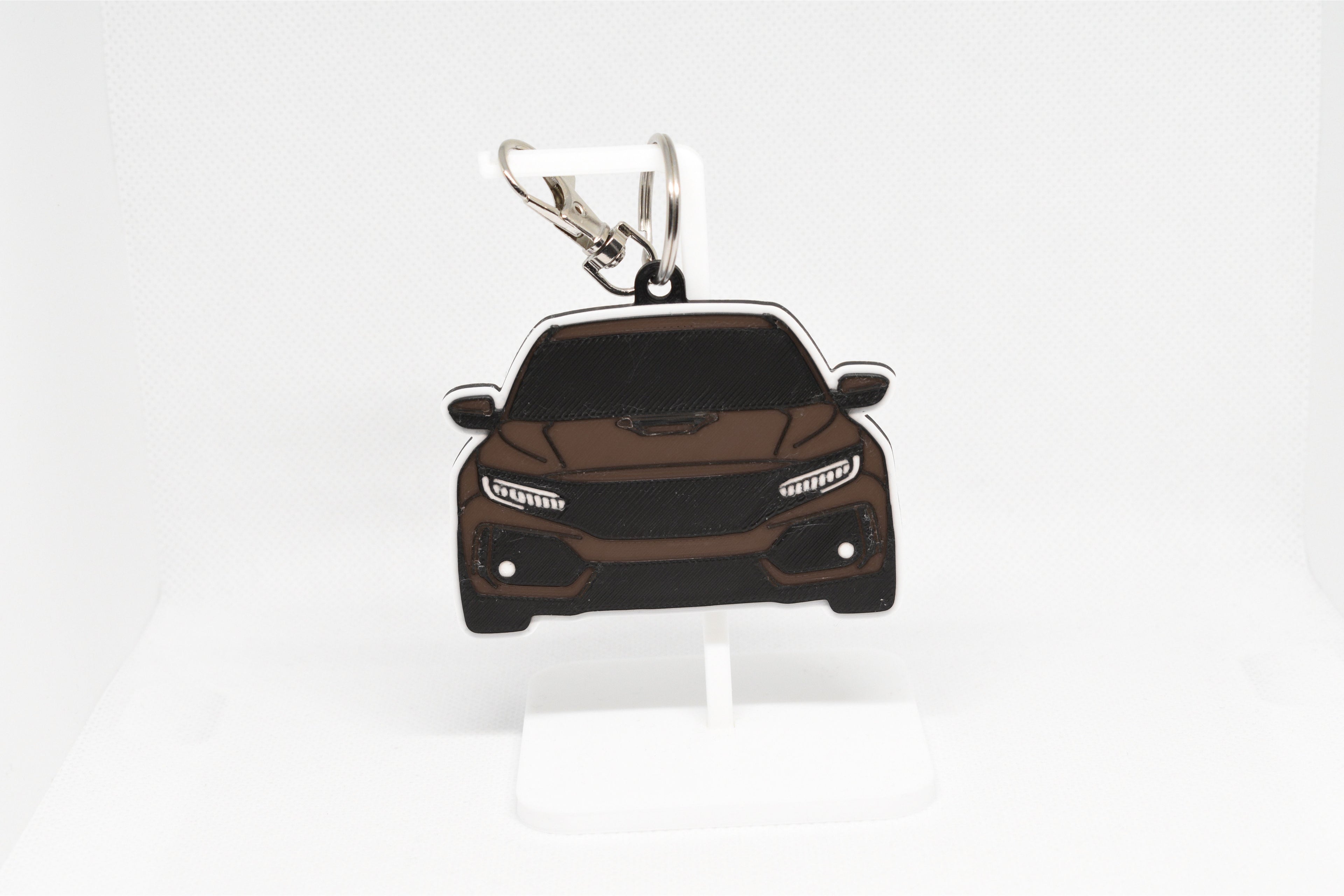 Pocket Motors Series – Civic FK8 | Bold & Boost‑Hungry Mini Ride Keychain