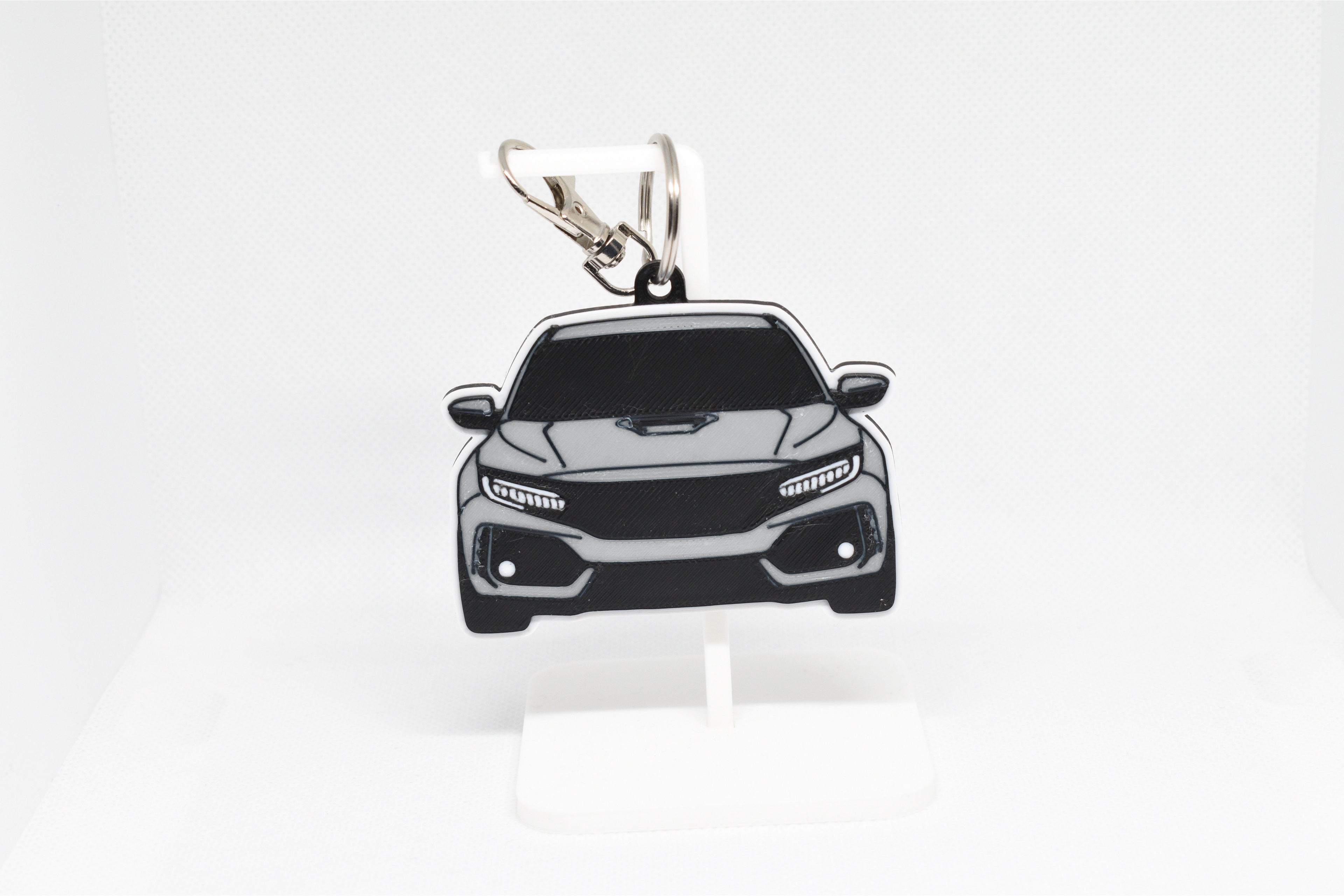 Pocket Motors Series – Civic FK8 | Bold & Boost‑Hungry Mini Ride Keychain