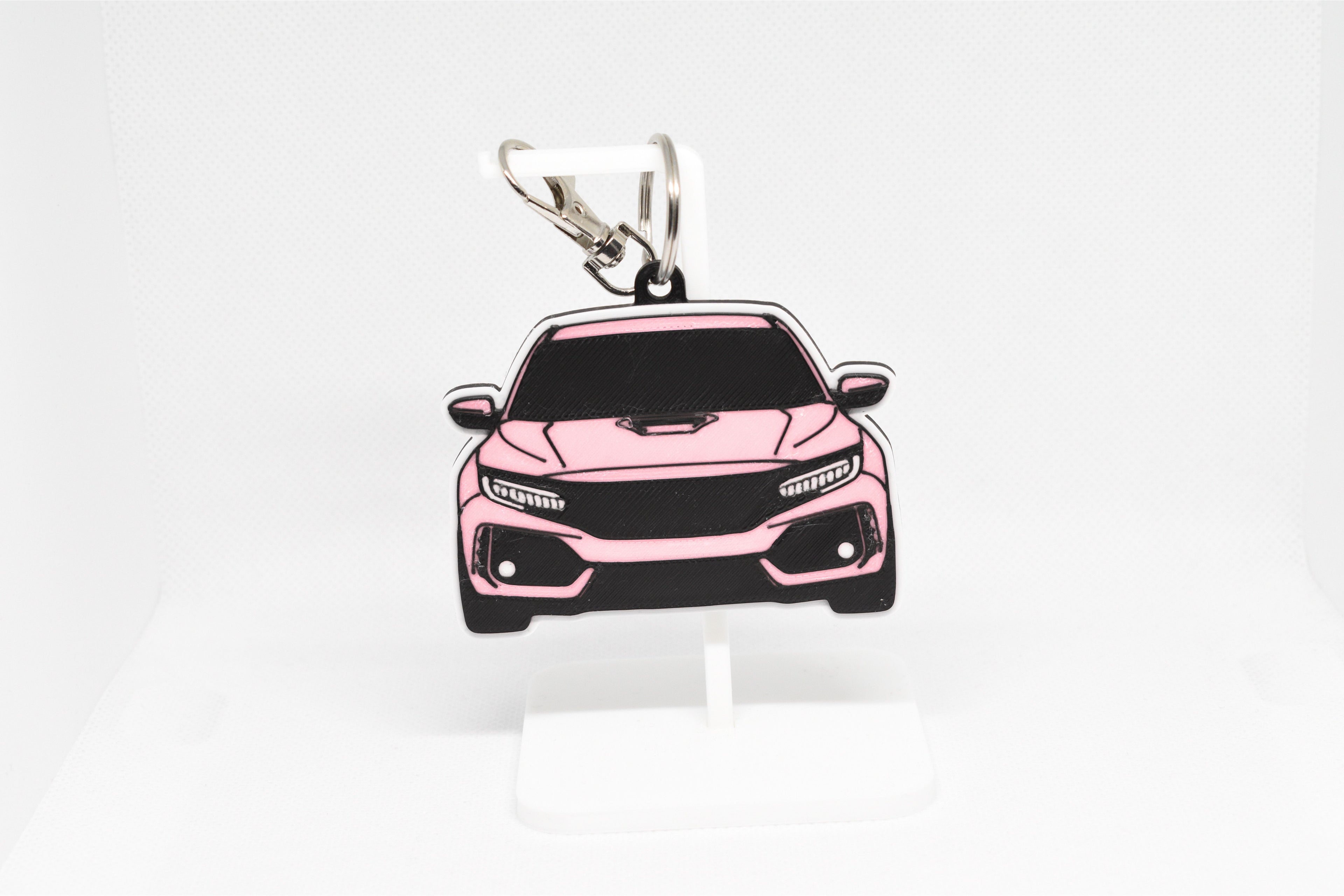 Pocket Motors Series – Civic FK8 | Bold & Boost‑Hungry Mini Ride Keychain