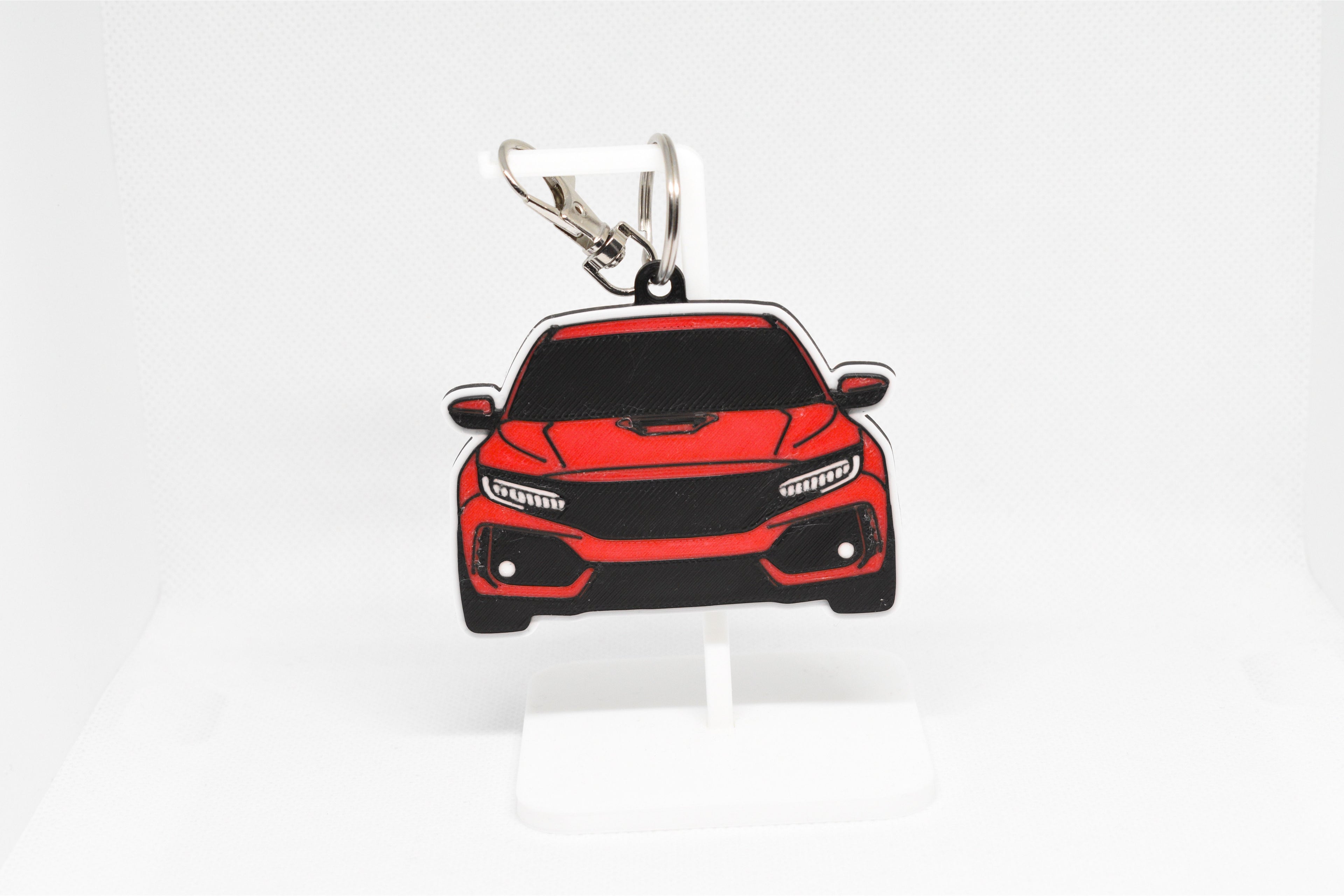 Pocket Motors Series – Civic FK8 | Bold & Boost‑Hungry Mini Ride Keychain