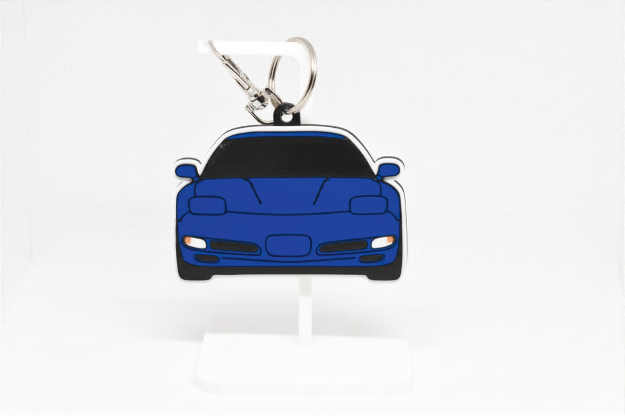 Pocket Motors Series – Corvette C5 | Sleek‑Nosed & Curve‑Carving Mini Ride Keychain