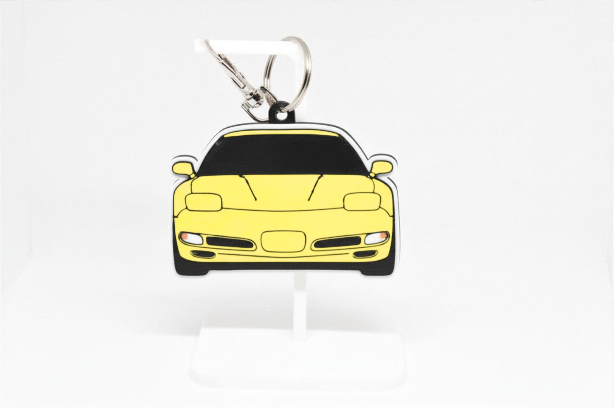 Pocket Motors Series – Corvette C5 | Sleek‑Nosed & Curve‑Carving Mini Ride Keychain