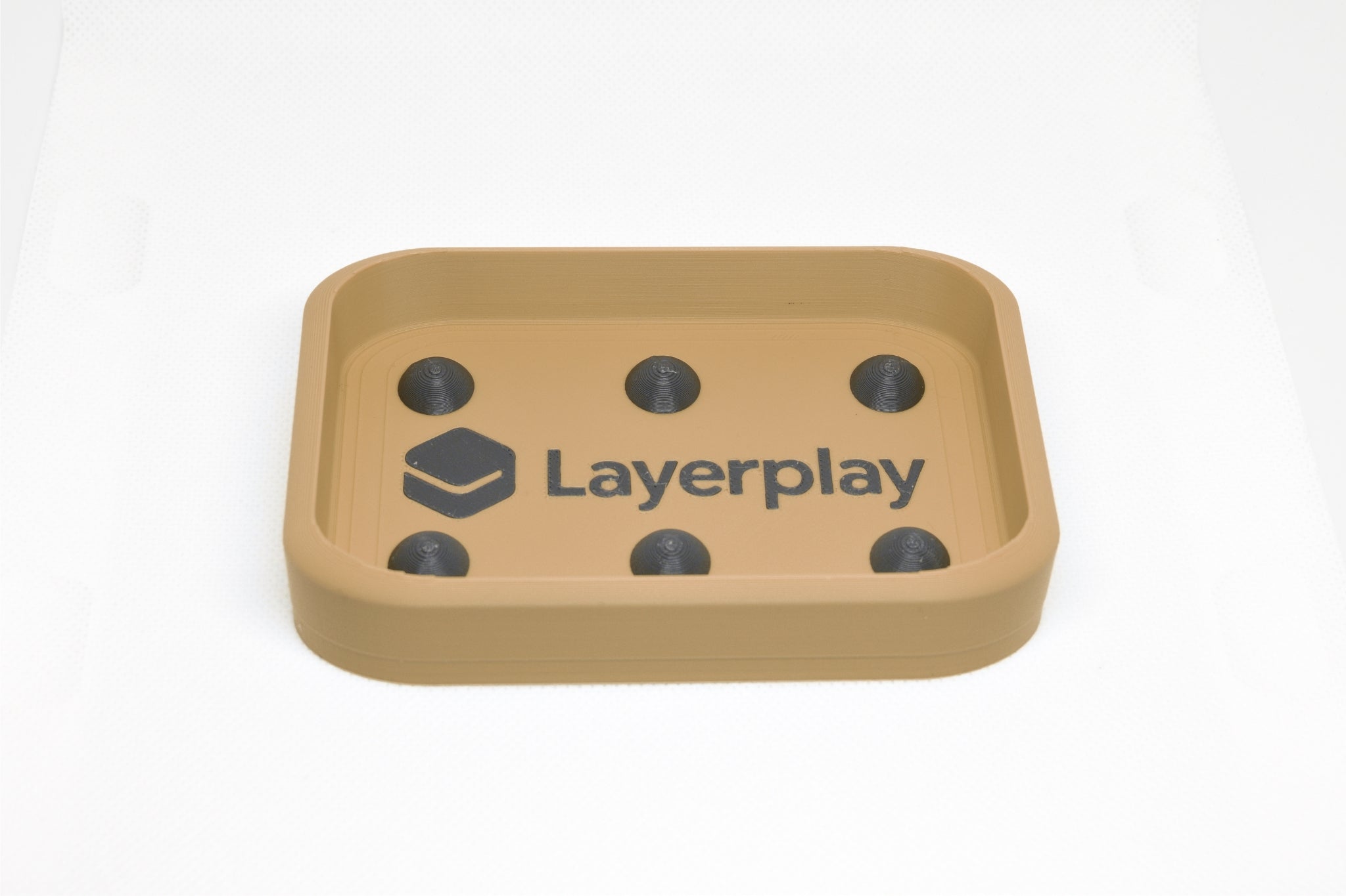 Solara DominoBase: Geometric Style - 3D Printed Soap Dish