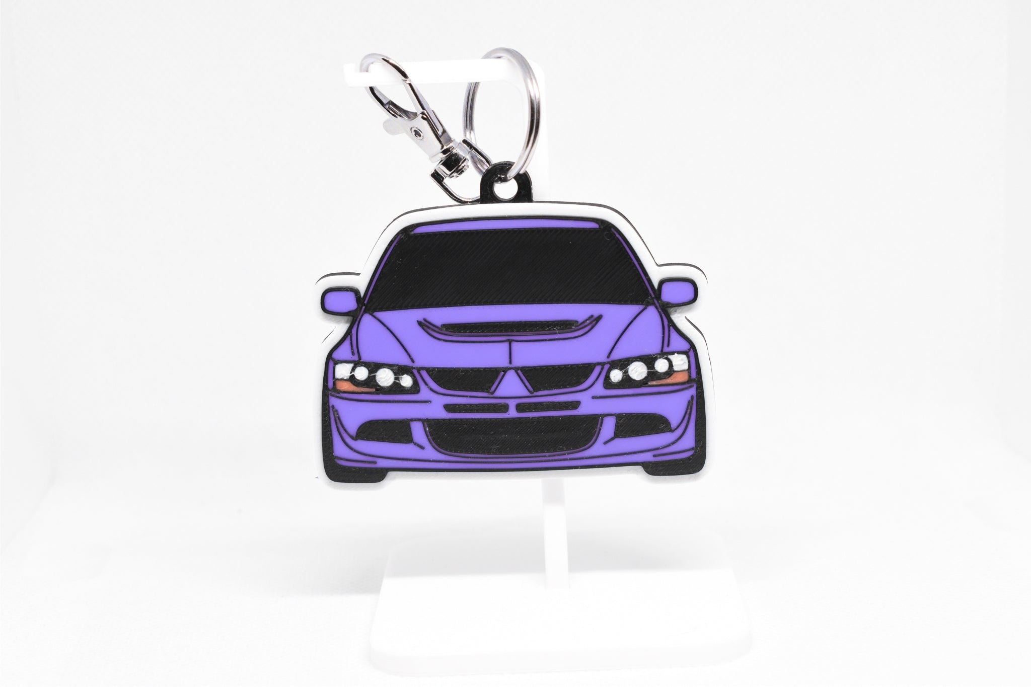 Evo 8 Mini Car Keychain - Pocket Motors Series - 3D Printed