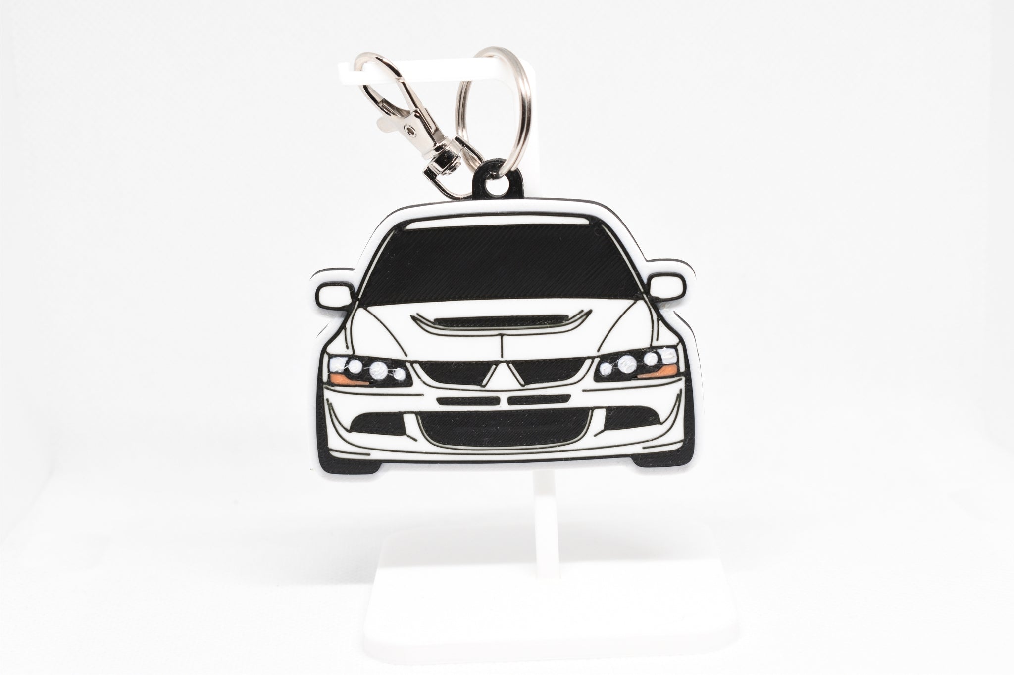 Evo 8 Mini Car Keychain - Pocket Motors Series - 3D Printed