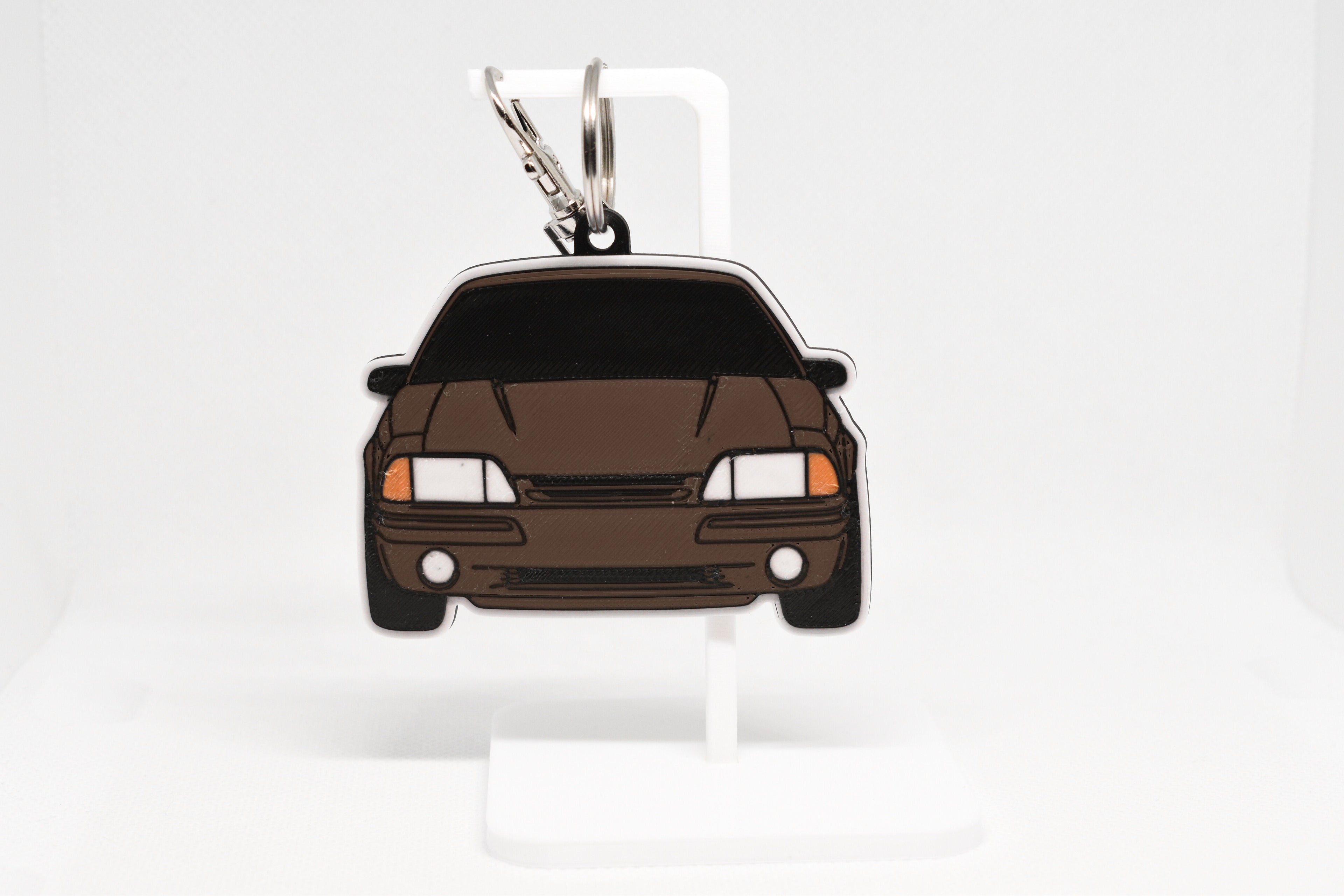 Pocket Motors Series - Mustang Foxbody | Gritty & Classic Mini Ride Keychain