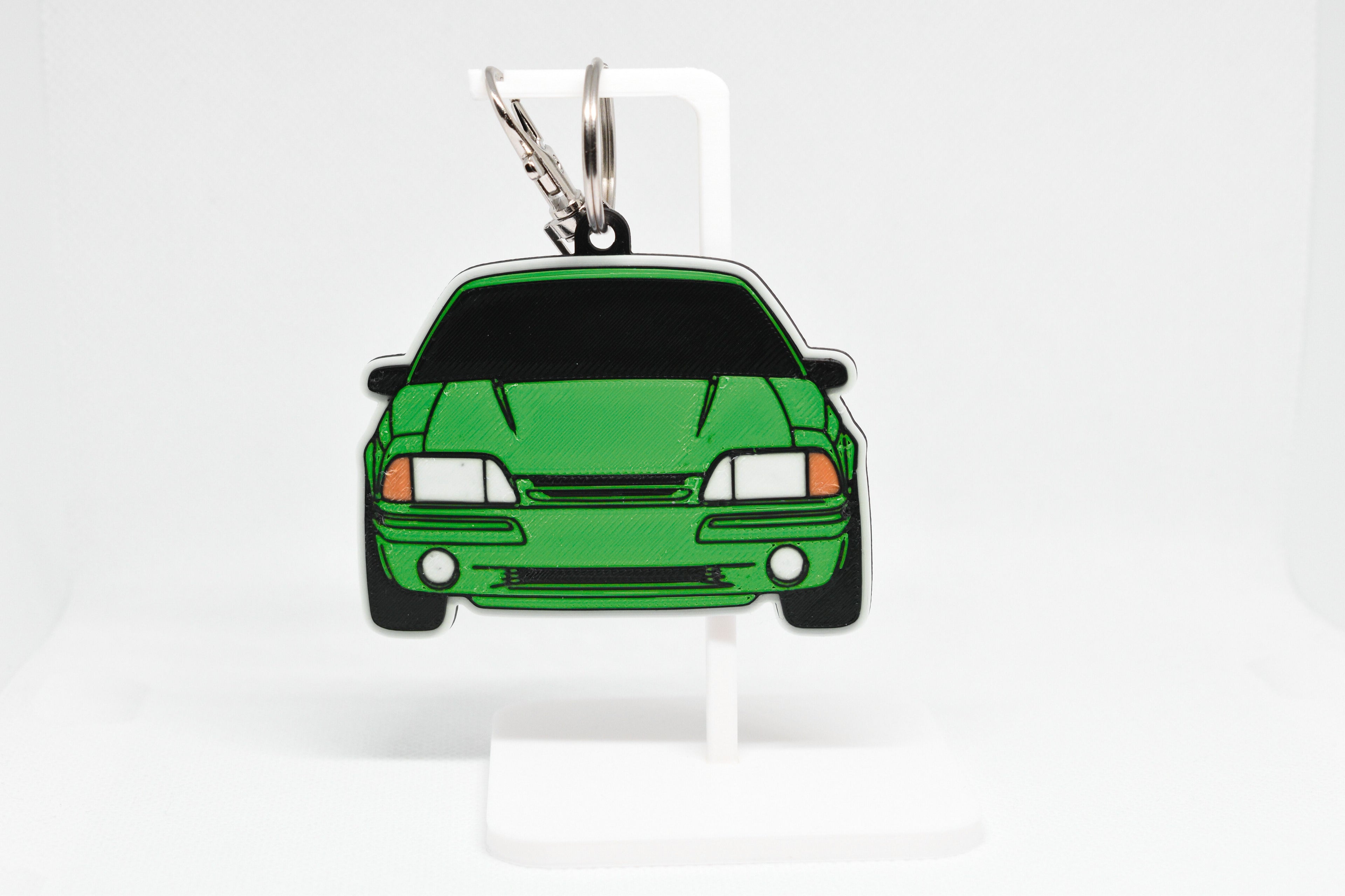 Pocket Motors Series - Mustang Foxbody | Gritty & Classic Mini Ride Keychain