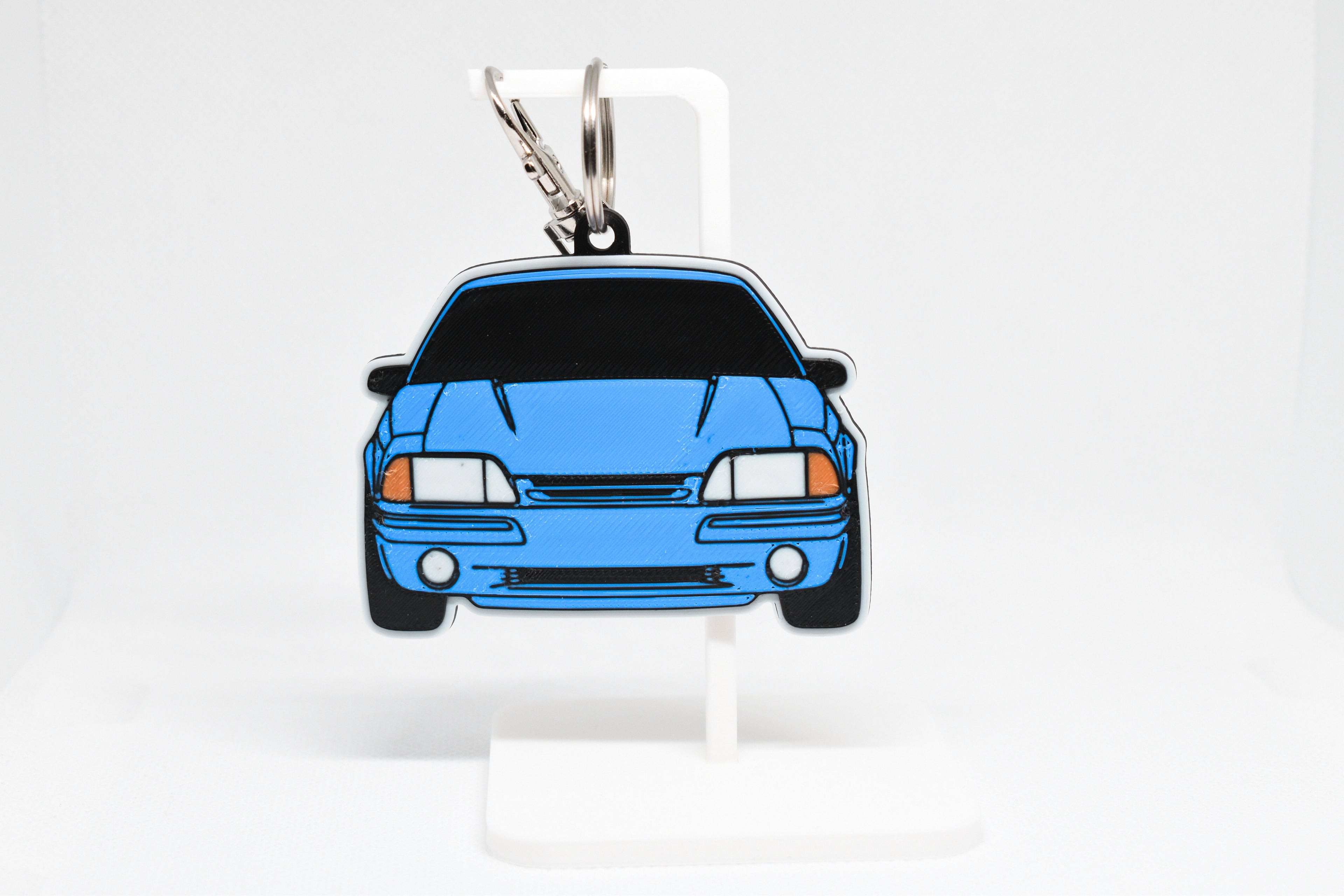 Pocket Motors Series - Mustang Foxbody | Gritty & Classic Mini Ride Keychain