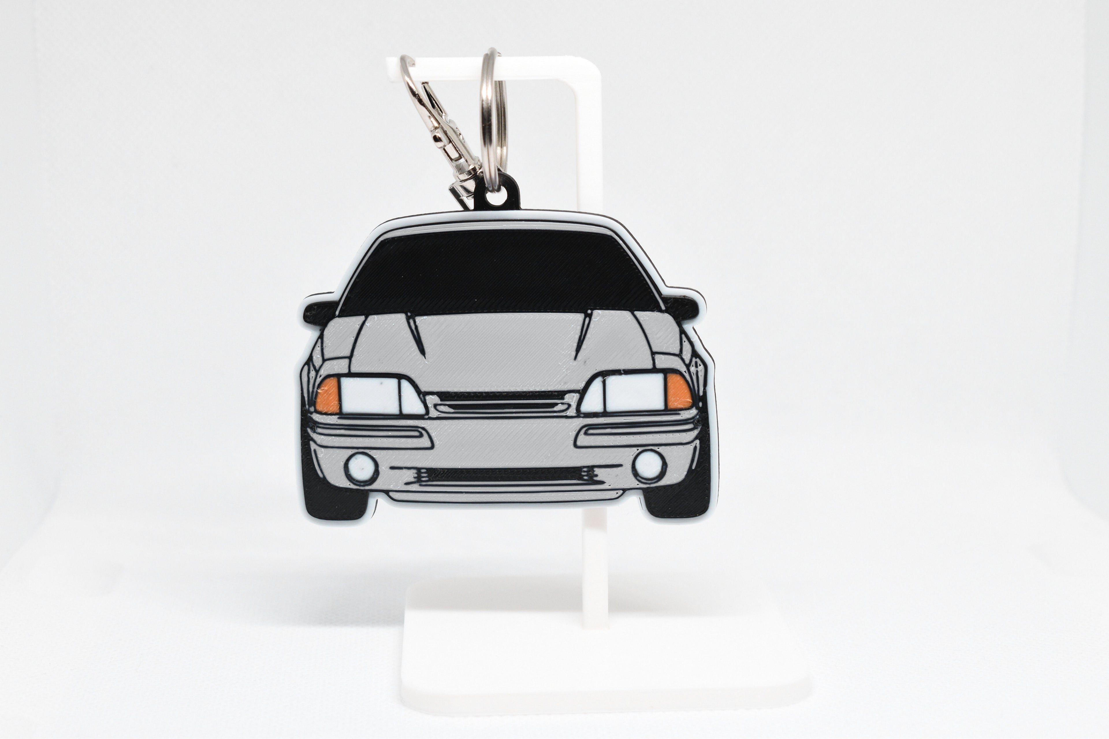 Pocket Motors Series - Mustang Foxbody | Gritty & Classic Mini Ride Keychain