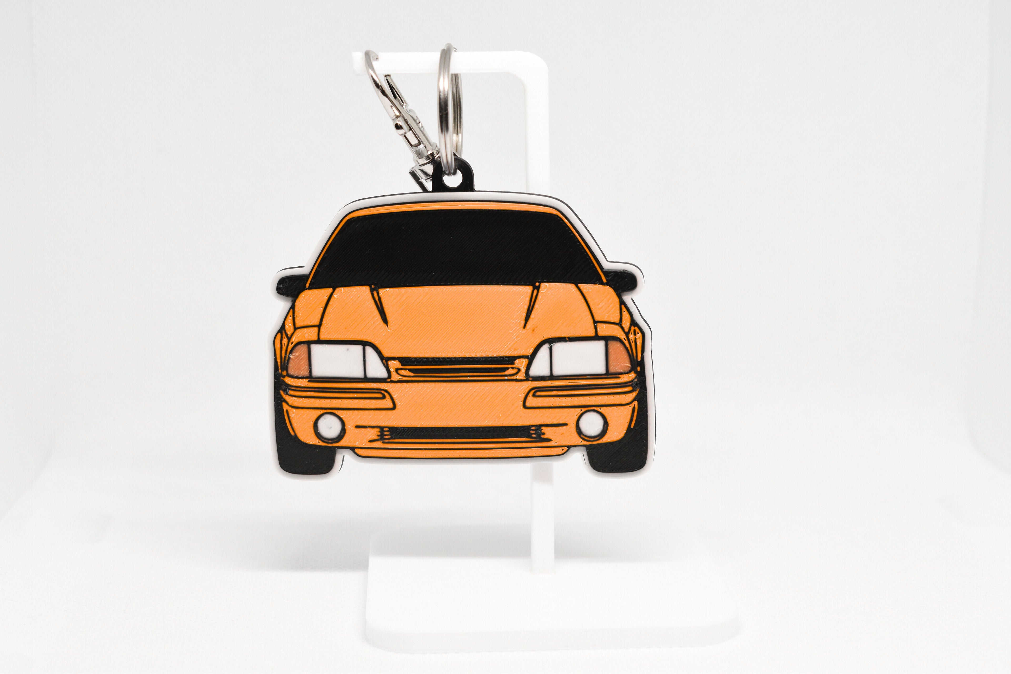 Pocket Motors Series - Mustang Foxbody | Gritty & Classic Mini Ride Keychain