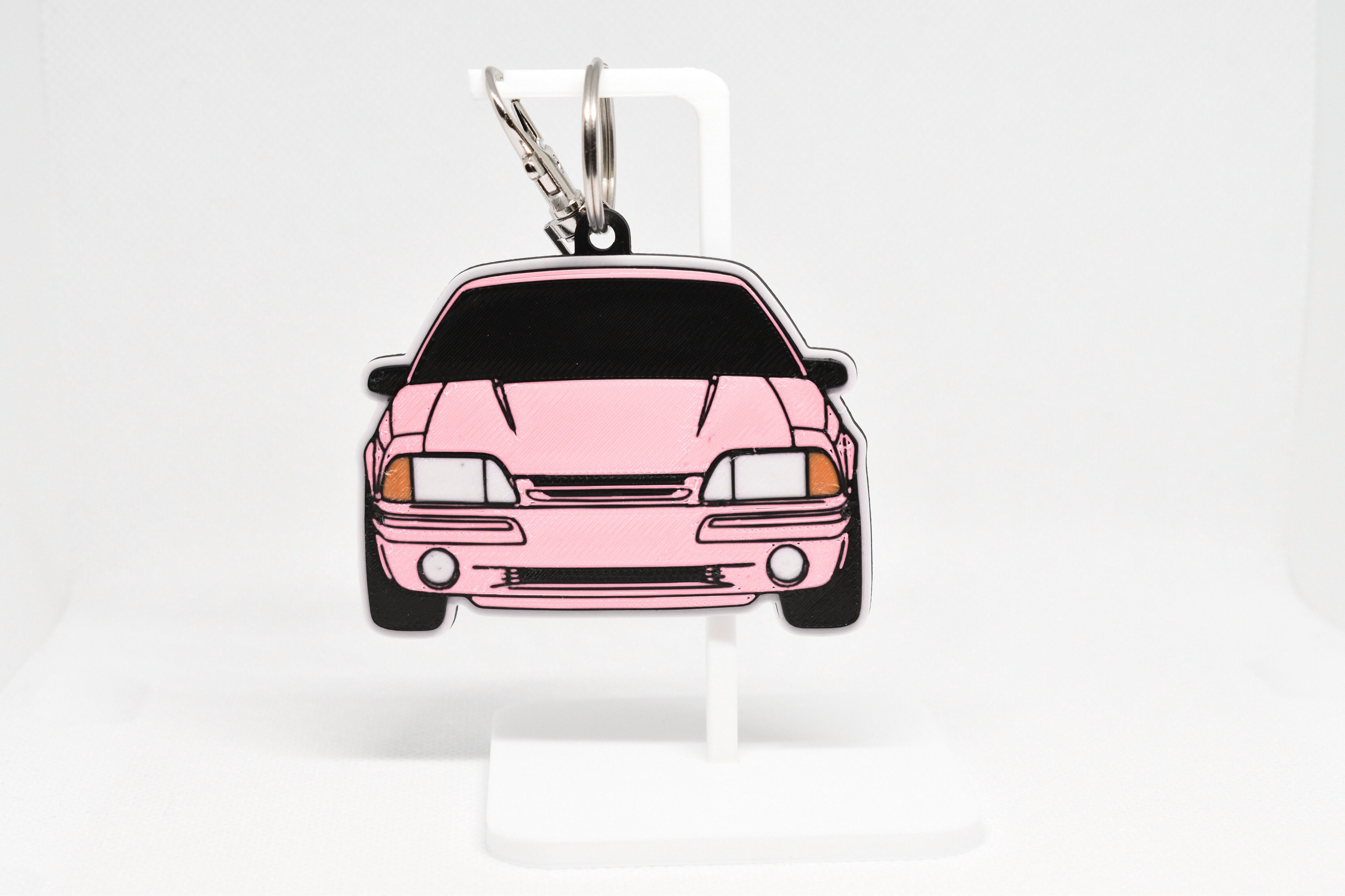 Pocket Motors Series - Mustang Foxbody | Gritty & Classic Mini Ride Keychain