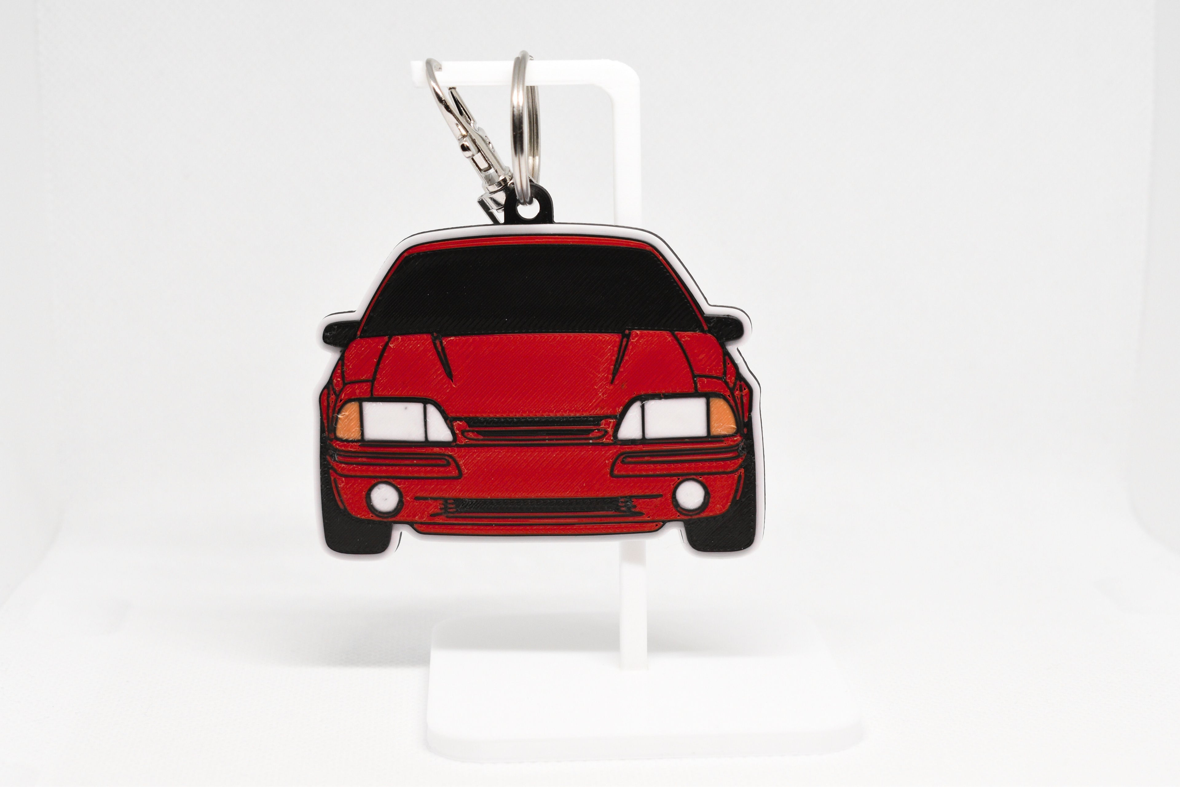 Pocket Motors Series - Mustang Foxbody | Gritty & Classic Mini Ride Keychain