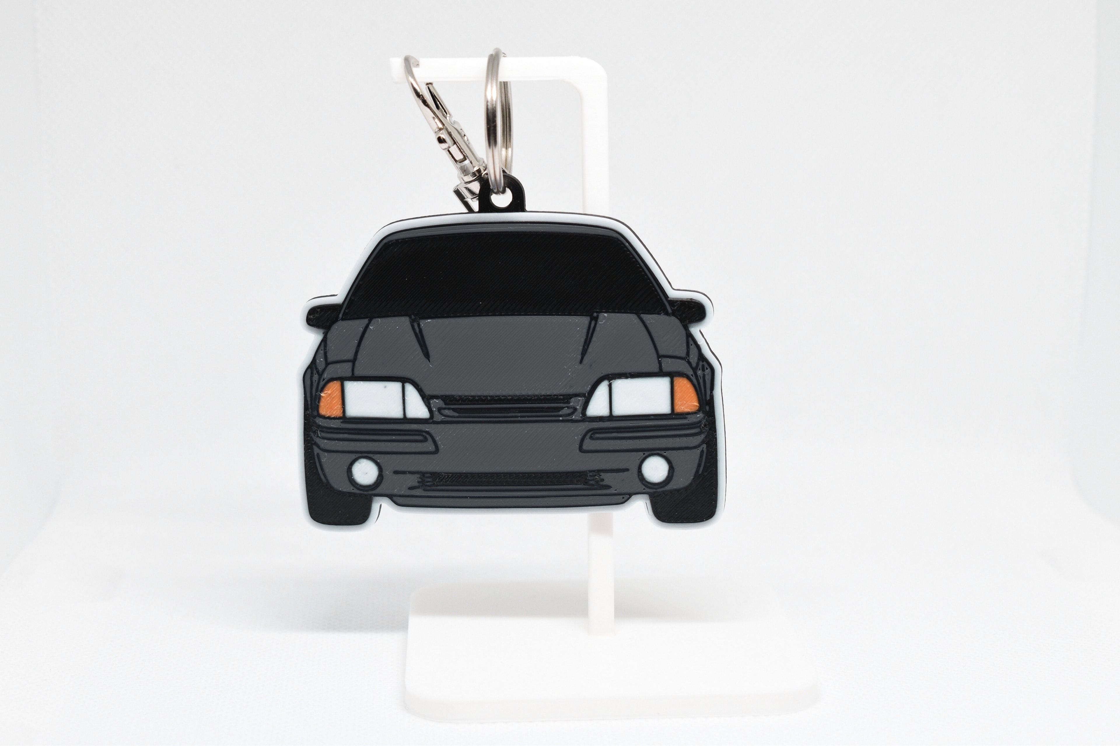 Pocket Motors Series - Mustang Foxbody | Gritty & Classic Mini Ride Keychain