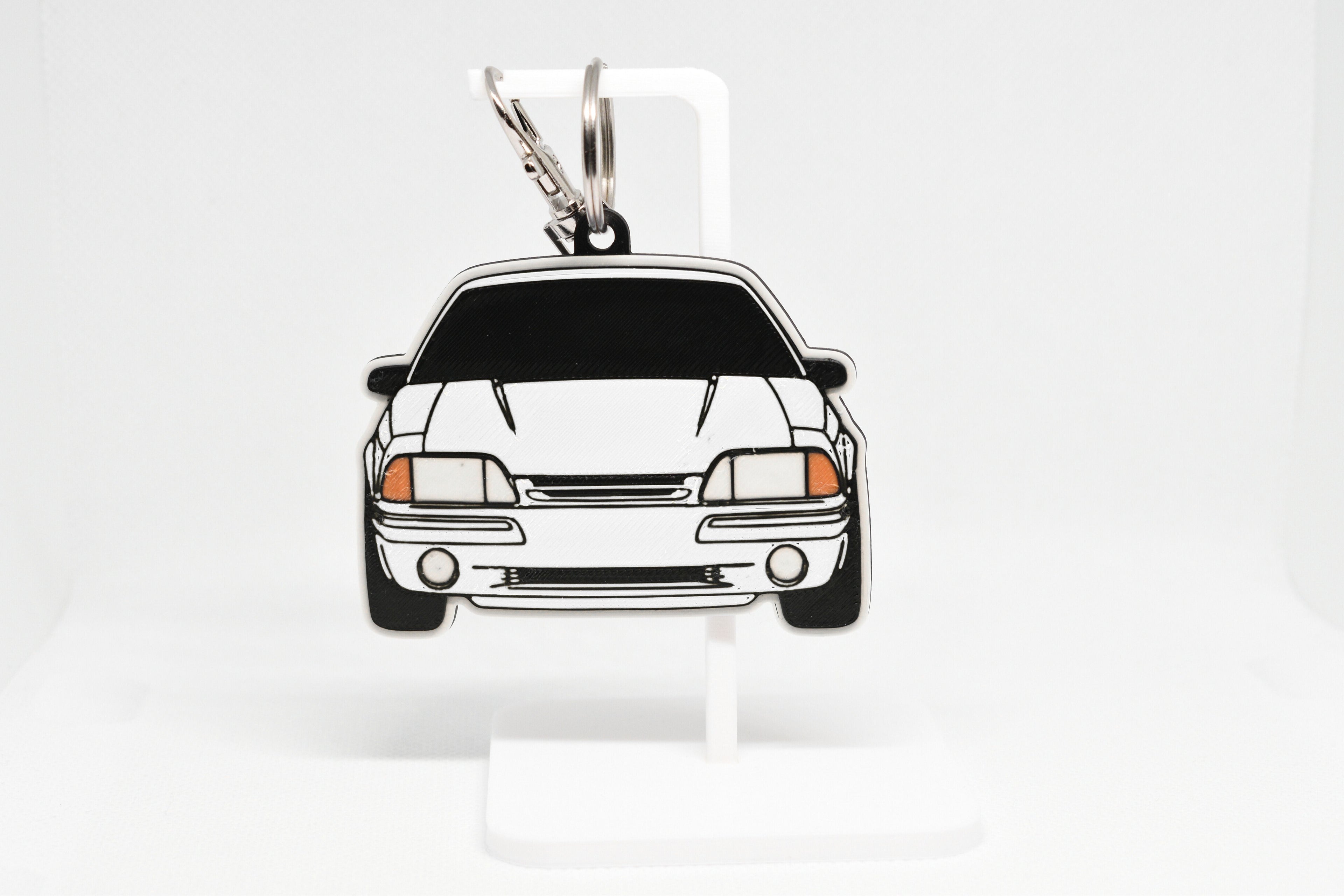 Pocket Motors Series - Mustang Foxbody | Gritty & Classic Mini Ride Keychain