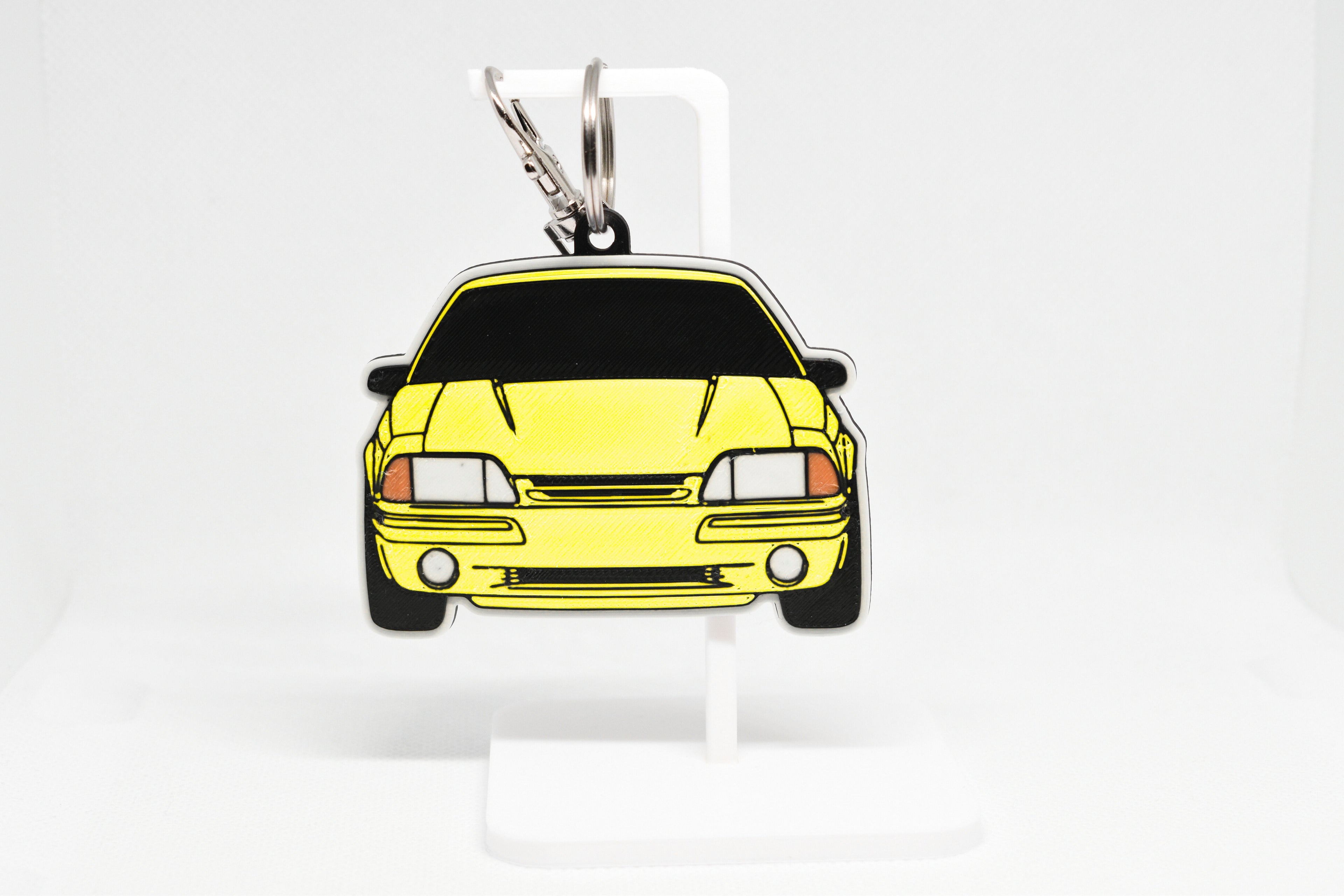 Pocket Motors Series - Mustang Foxbody | Gritty & Classic Mini Ride Keychain