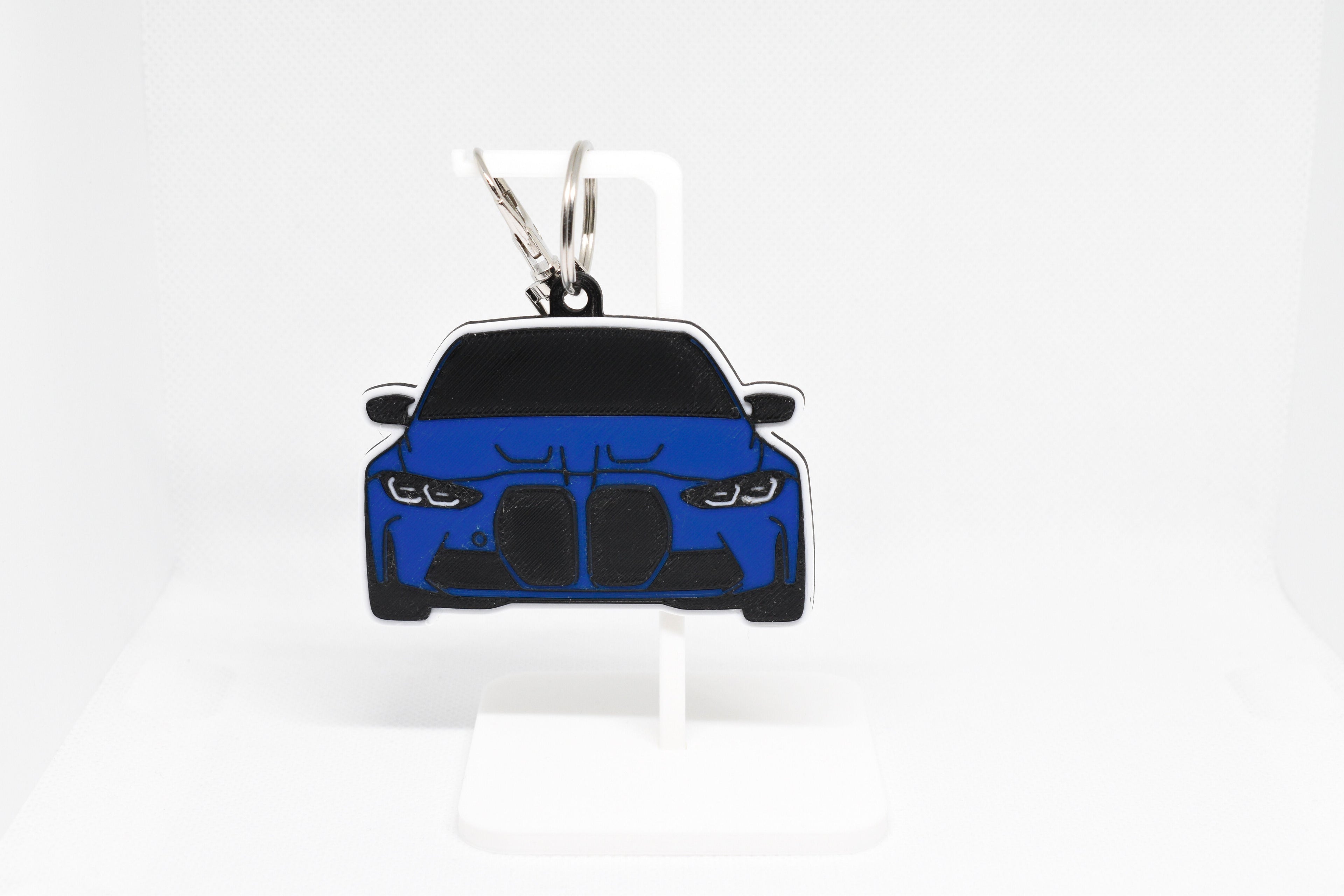 Pocket Motors Series - G80 M3 | Rev‑Ready Mini Ride Keychain