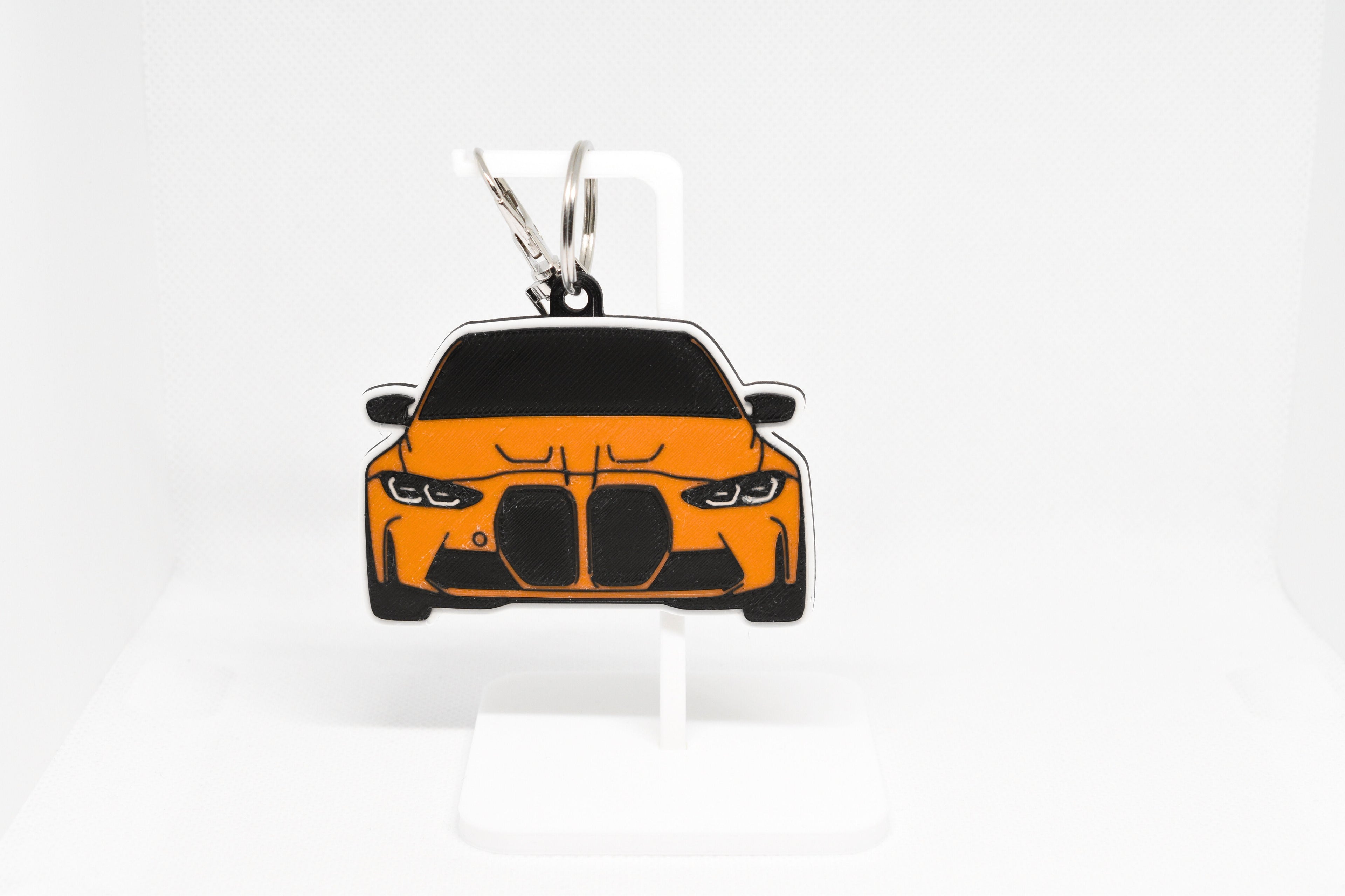 Pocket Motors Series - G80 M3 | Rev‑Ready Mini Ride Keychain