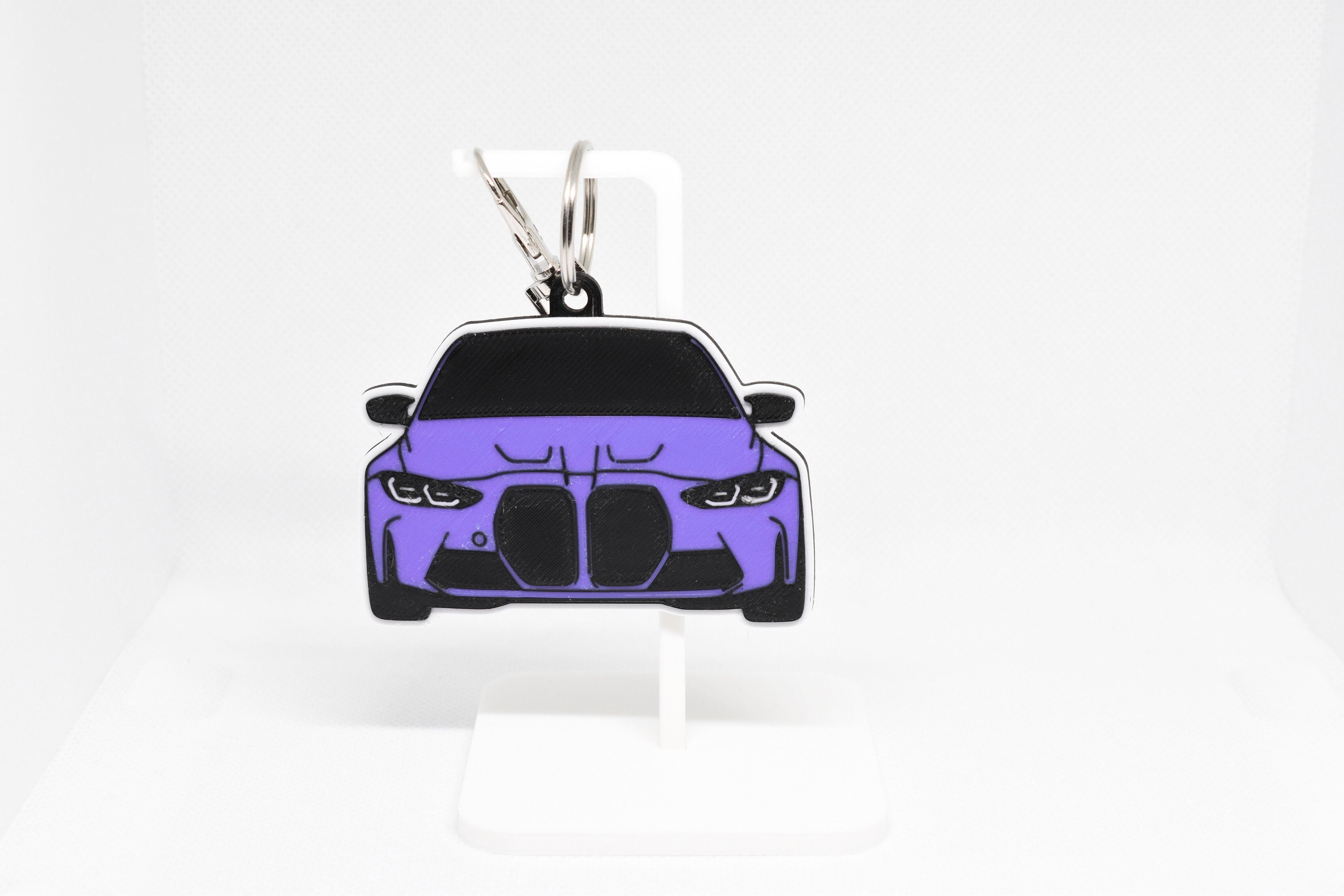 Pocket Motors Series - G80 M3 | Rev‑Ready Mini Ride Keychain