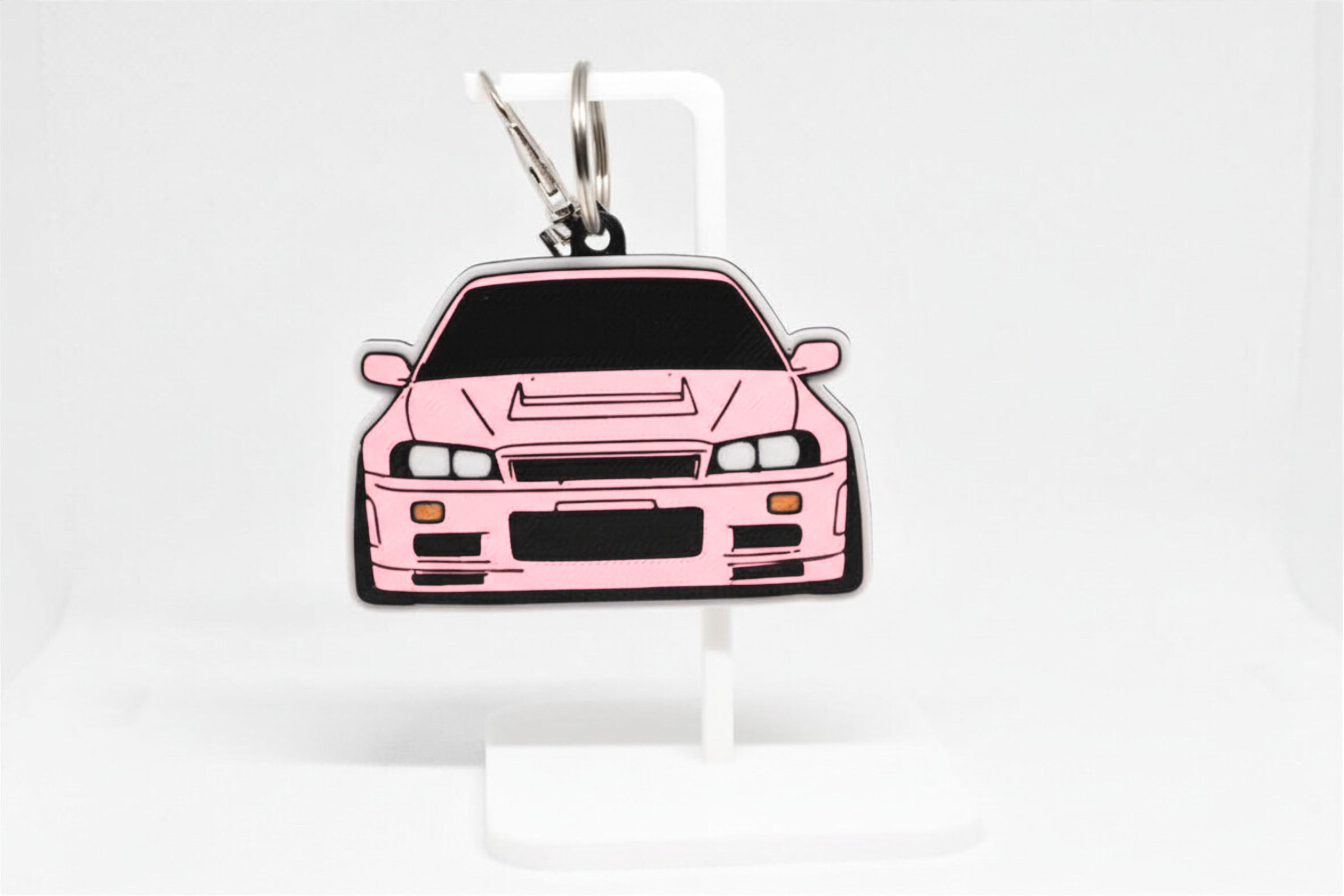 Pocket Motors Series - Skyline GT-R R34 | Raw & Revered Mini Ride Keychain