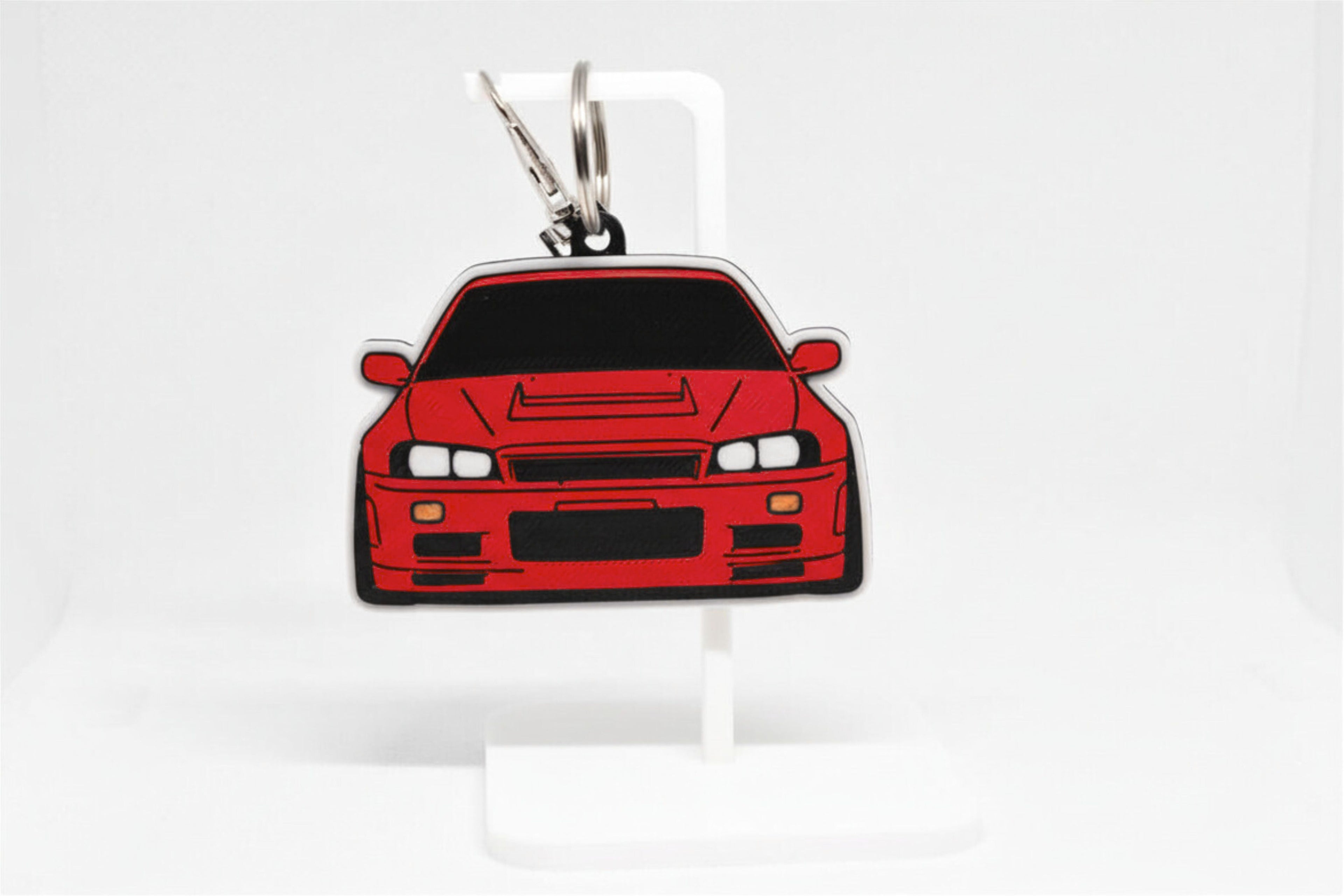 Pocket Motors Series - Skyline GT-R R34 | Raw & Revered Mini Ride Keychain