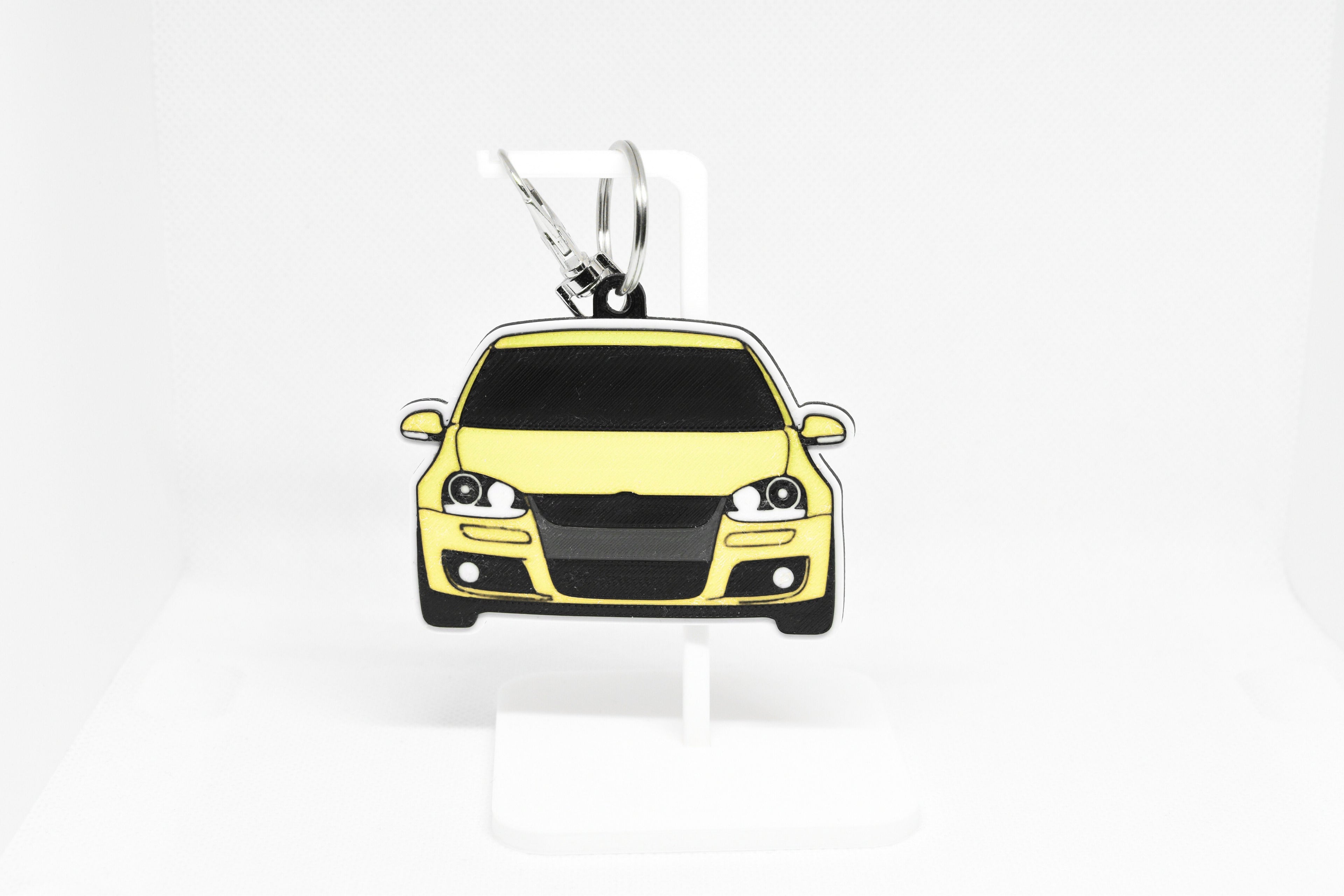 Pocket Motors Series - Mk5 Golf (GTI Or R32) | Retro‑Ready Mini Ride Keychain