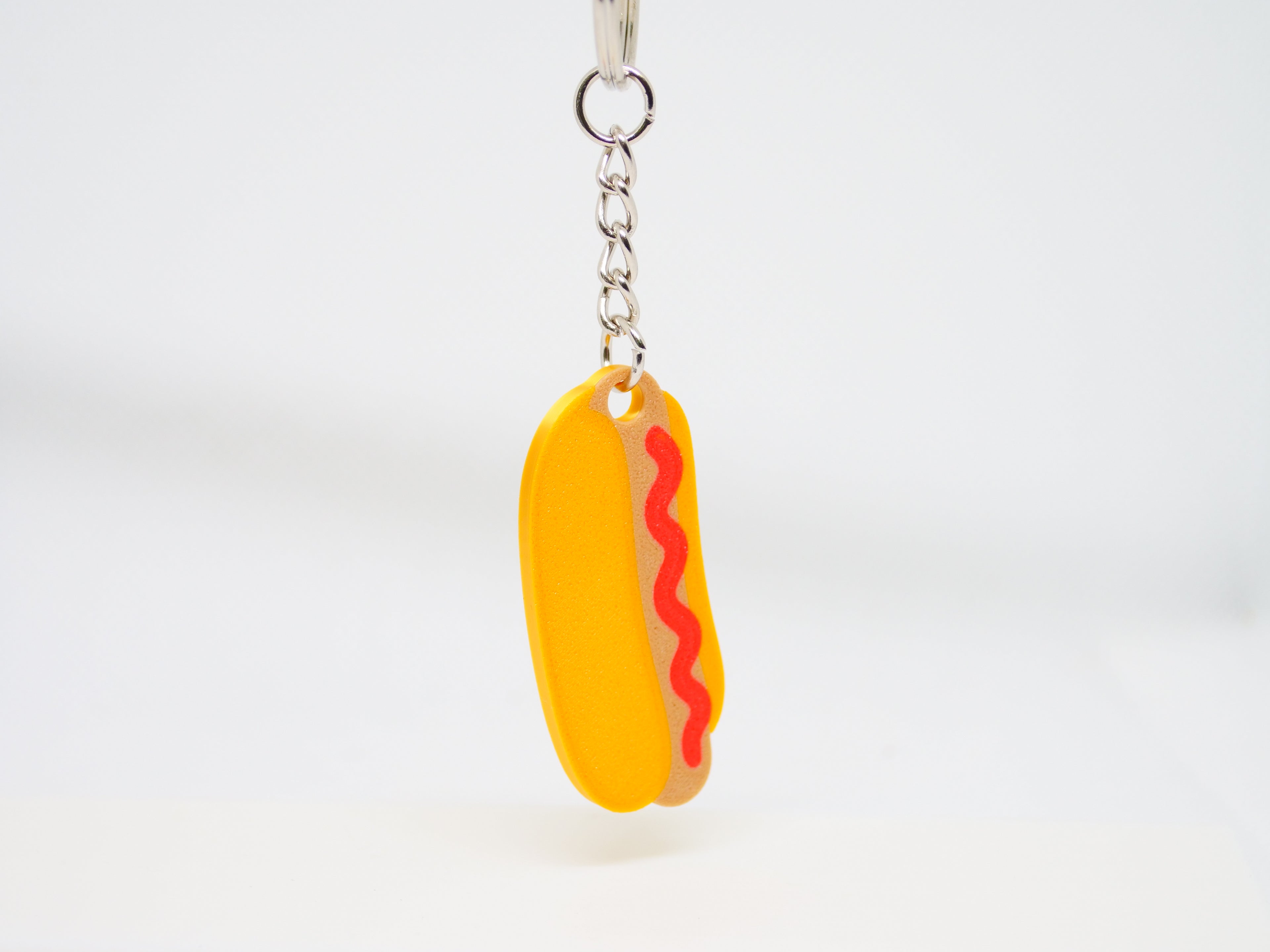 Hot Dog Keychain