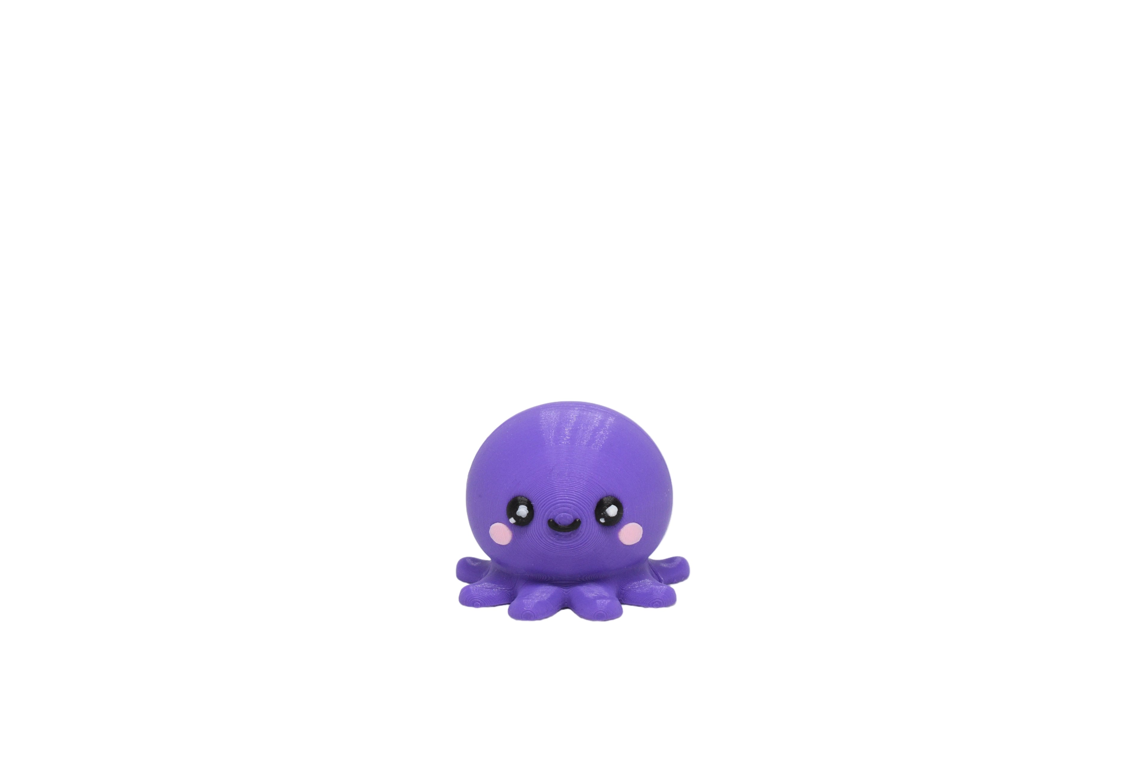 Kawaii Octopus: Ink-redible Joy - 3D Printed Desk Toy