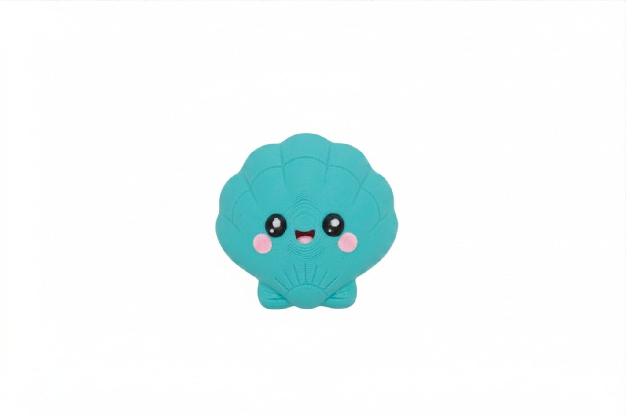 Kawaii Seashell: Ocean Vibes - 3D Printed Desk Toy