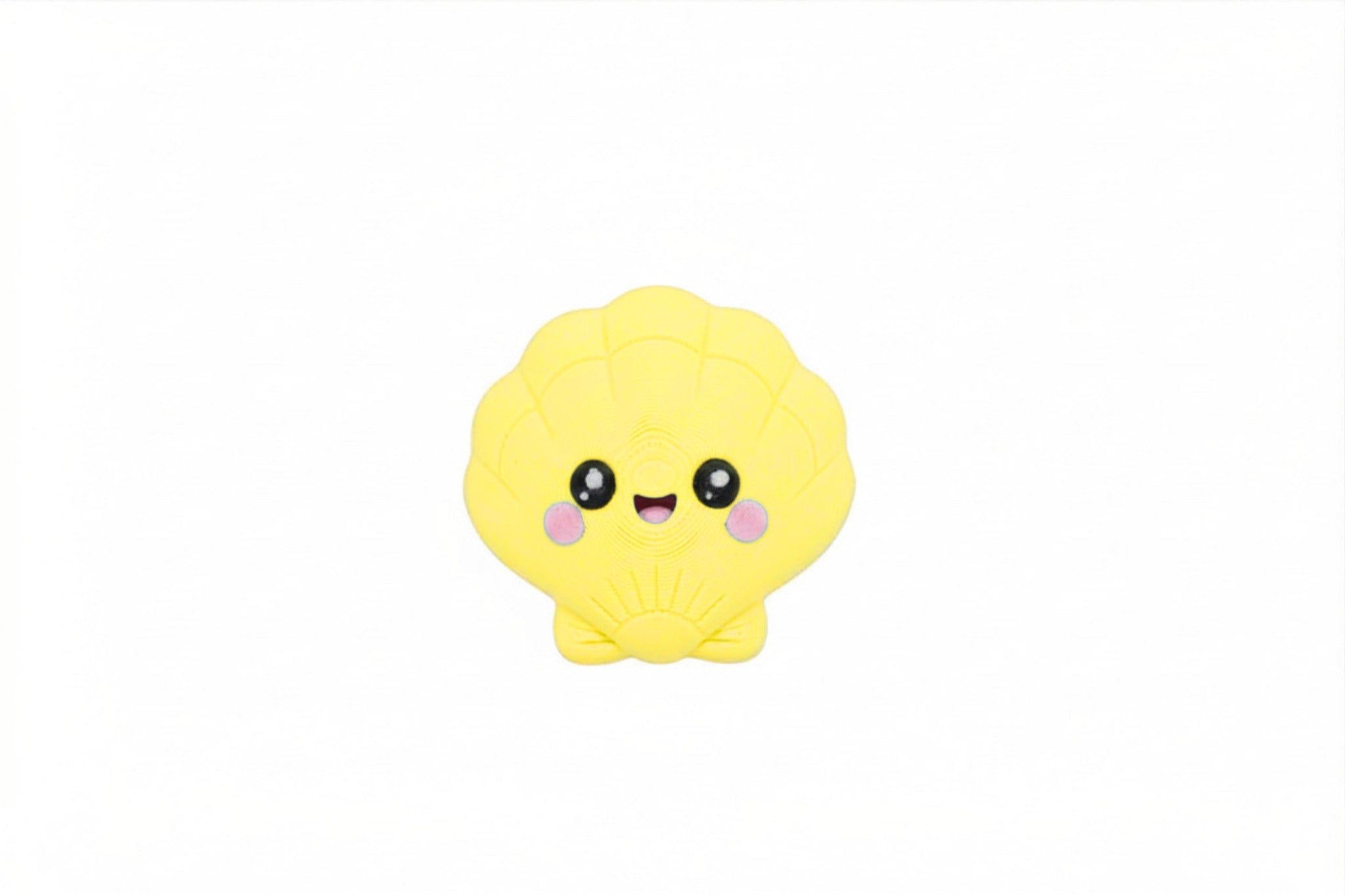 Kawaii Seashell: Ocean Vibes - 3D Printed Desk Toy